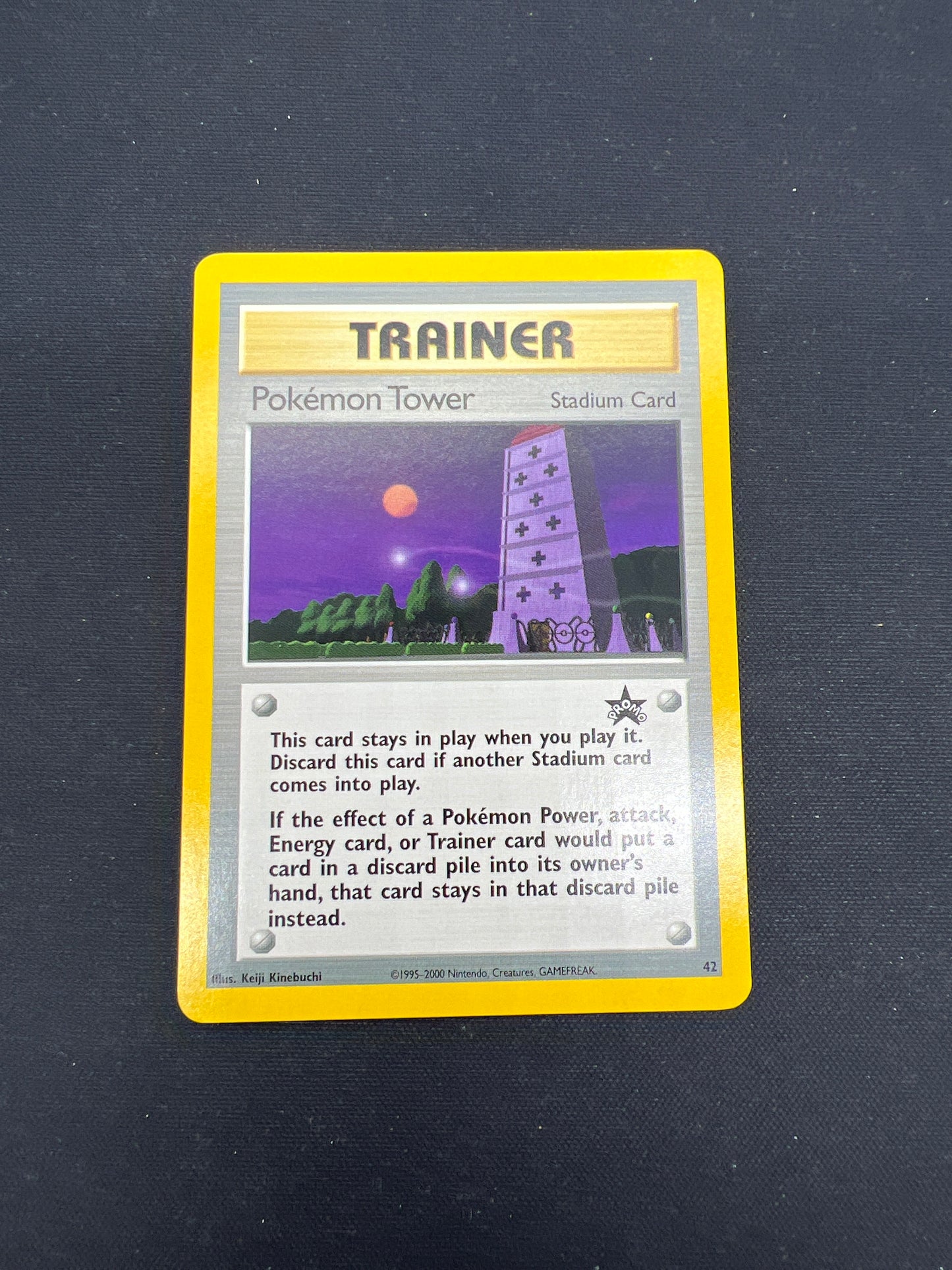 Auction Lot 131: Pokemon Cards Pokemon Tower WOTC Black Star Promo Conditions Vary