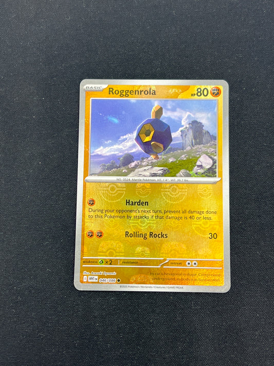 Auction Lot 322: Pokemon Cards Roggenrola Masterball Holo Condition Vary