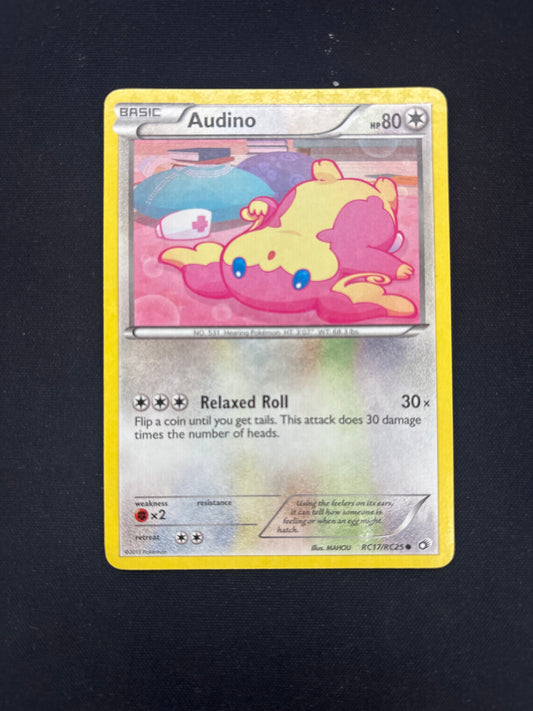 Auction Lot 309: Pokemon Card Audino Radiant Collection Condition Vary