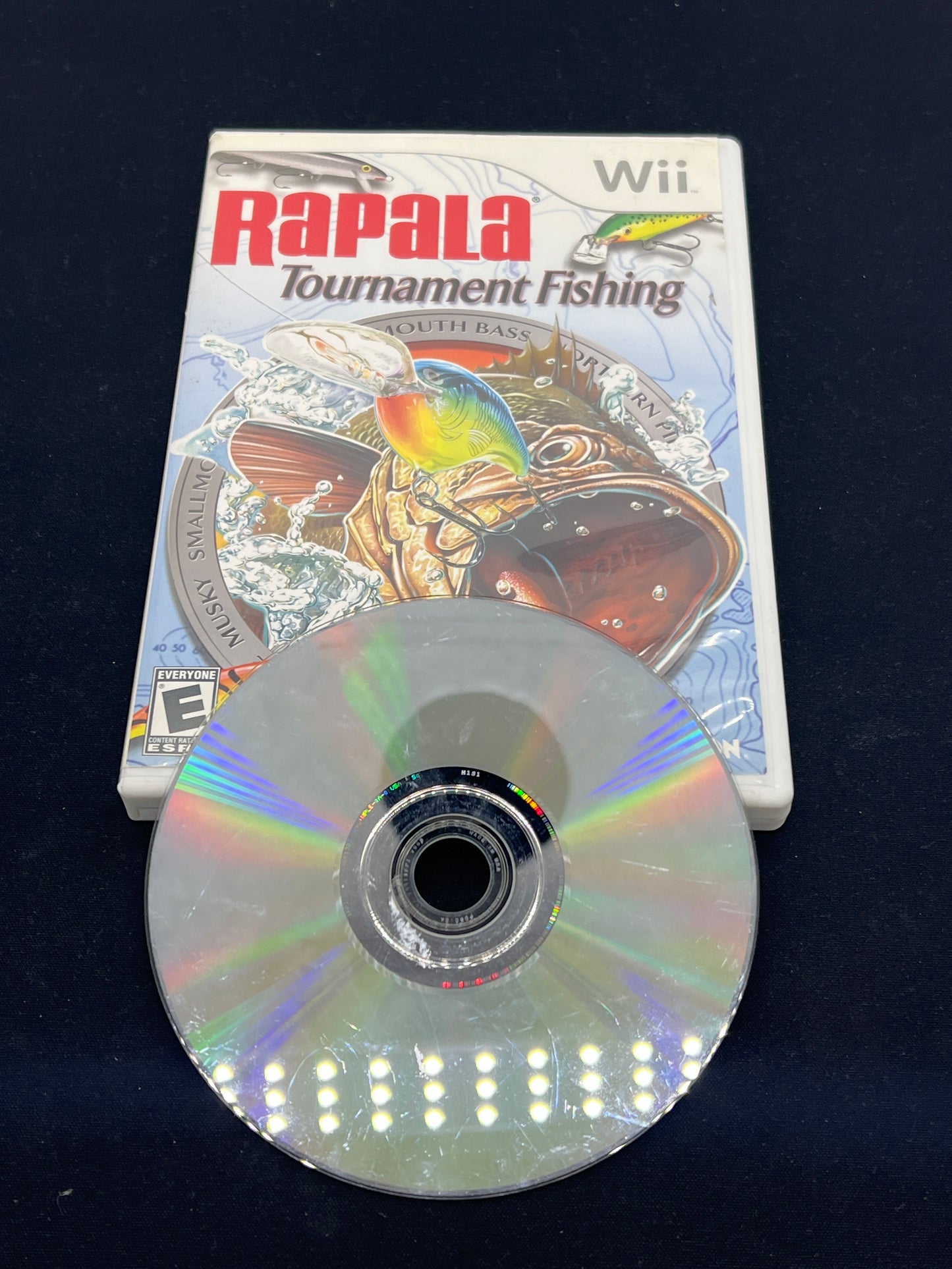 Auction Lot 160: Nintendo Wii Video Game Rapala Tournament Fishing