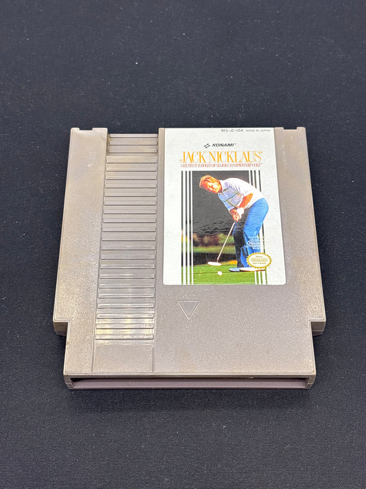 Auction Lot 2: NES Video Game Jack Nicklaus Golf Loose