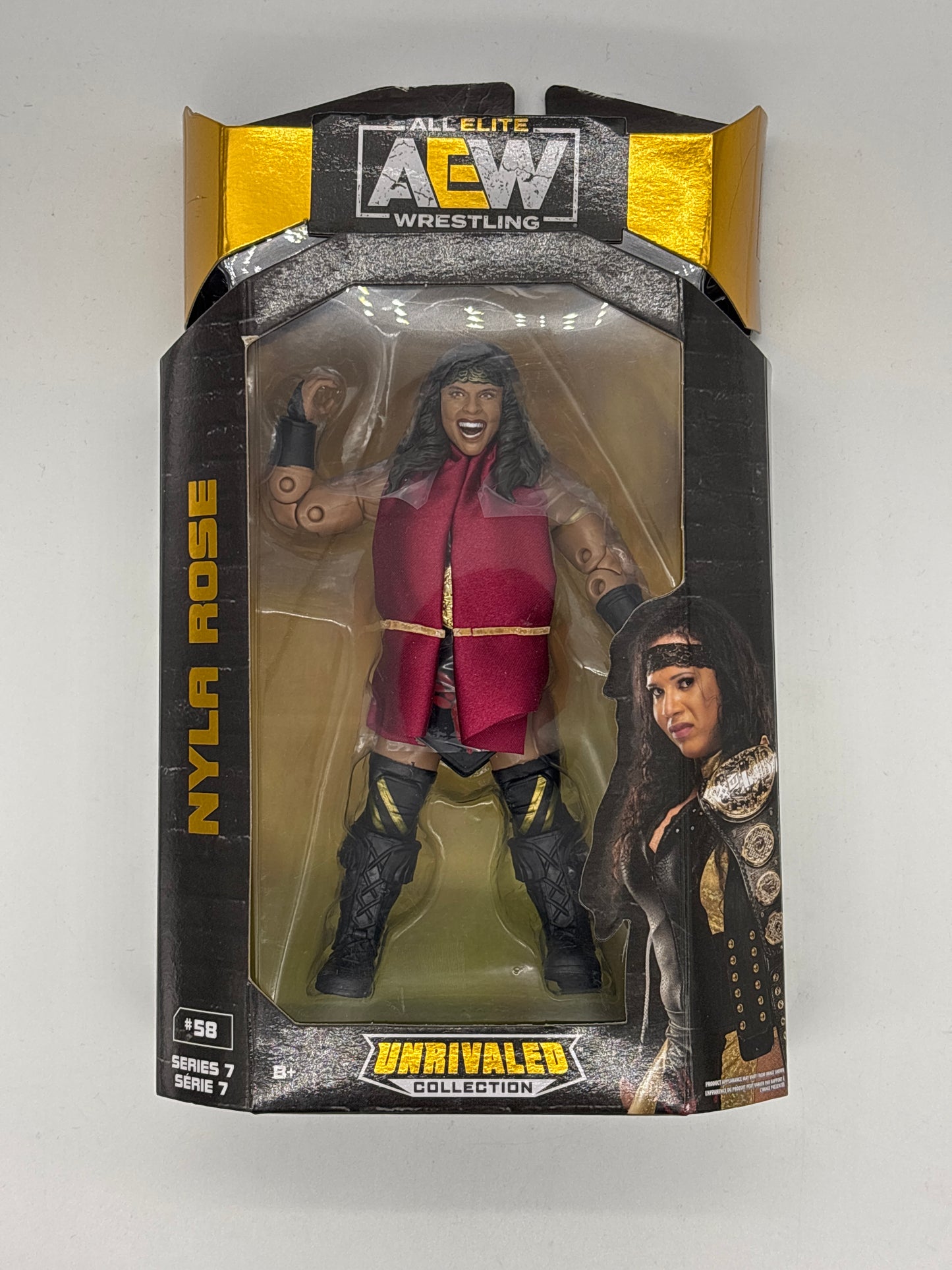 Auction Lot 132: AEW Nyla Rose Figure
