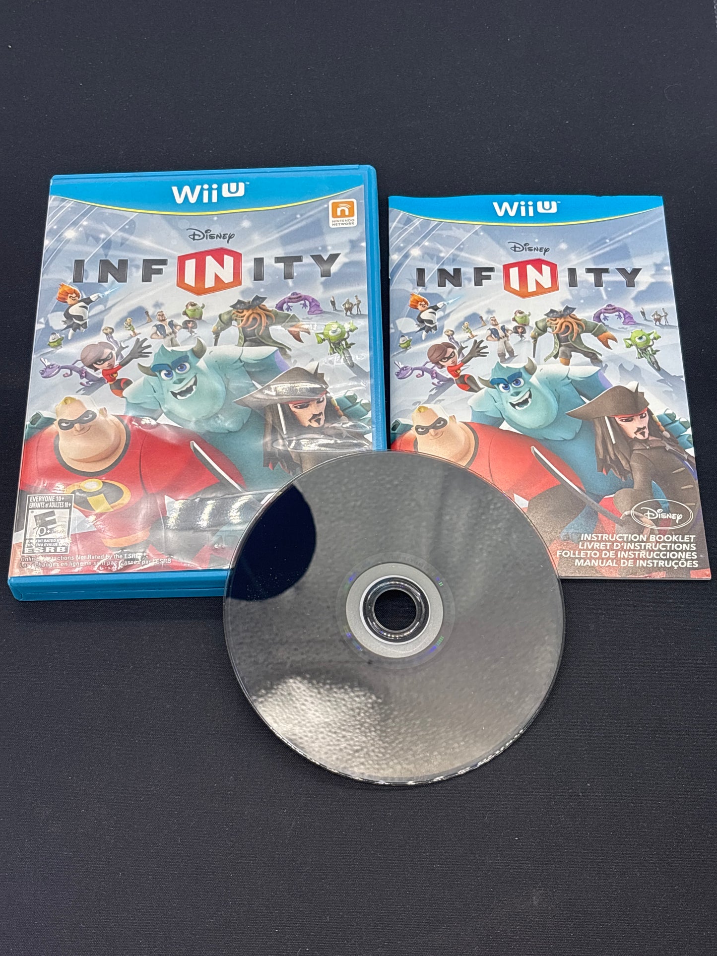 Auction Lot 140: Disney Infinity Video Game Nintendo WiiU CIB