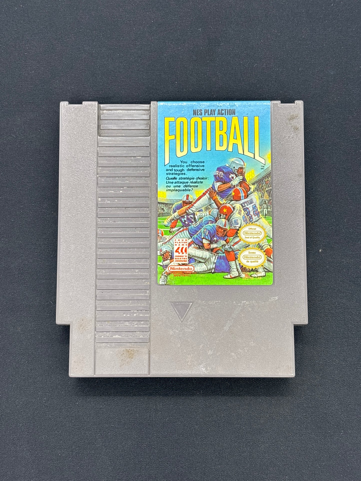 Auction Lot 37: NES Nintendo Action Football Cartridge Only