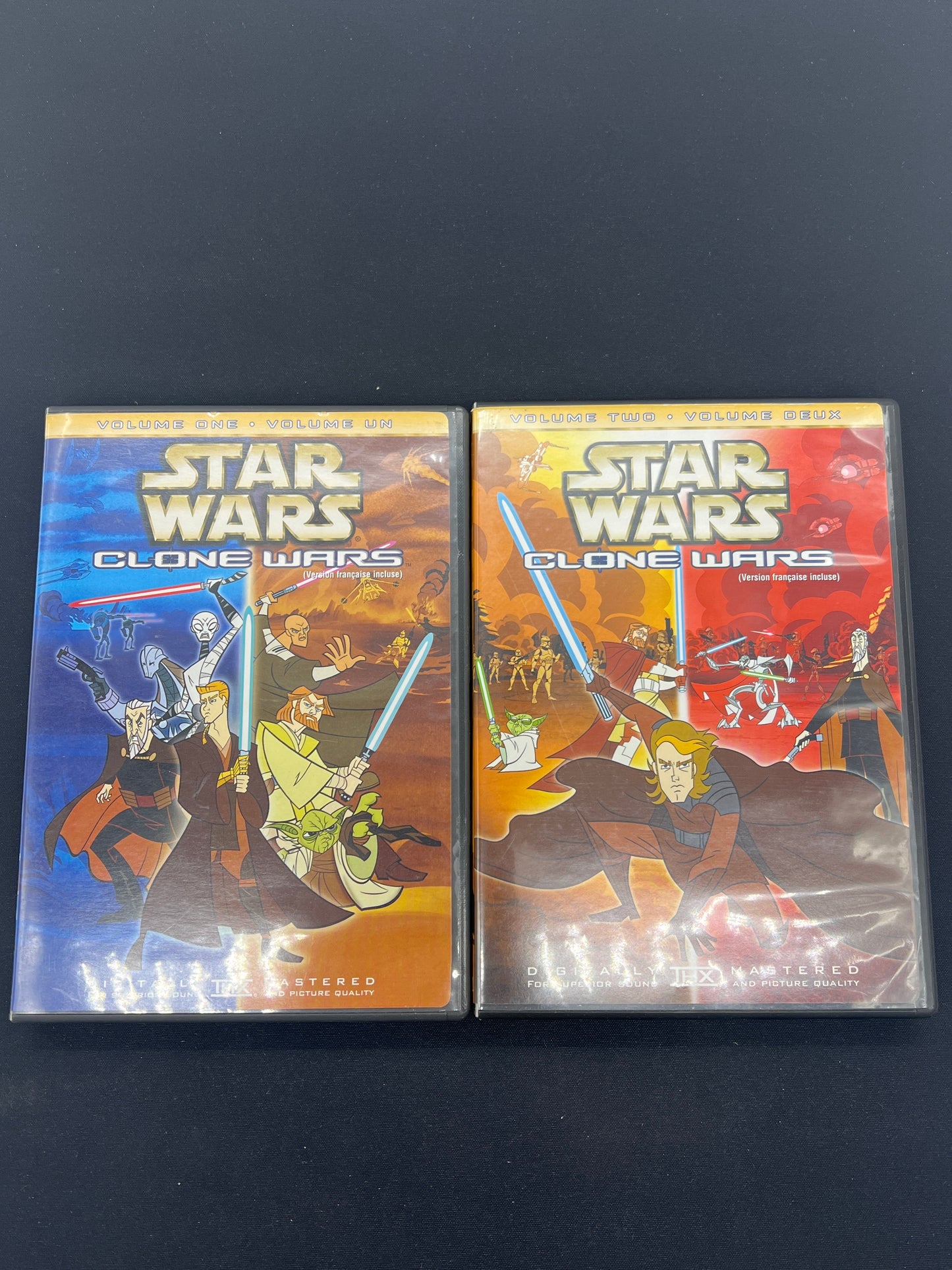 Auction Lot 160: Star Wars: Clone Wars Volume 1 & 2 DVD