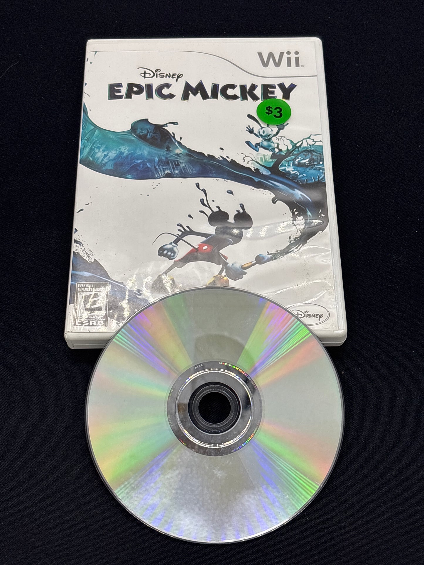 Auction Lot 152: WII Nintendo Epic Mickey with Case & Disc