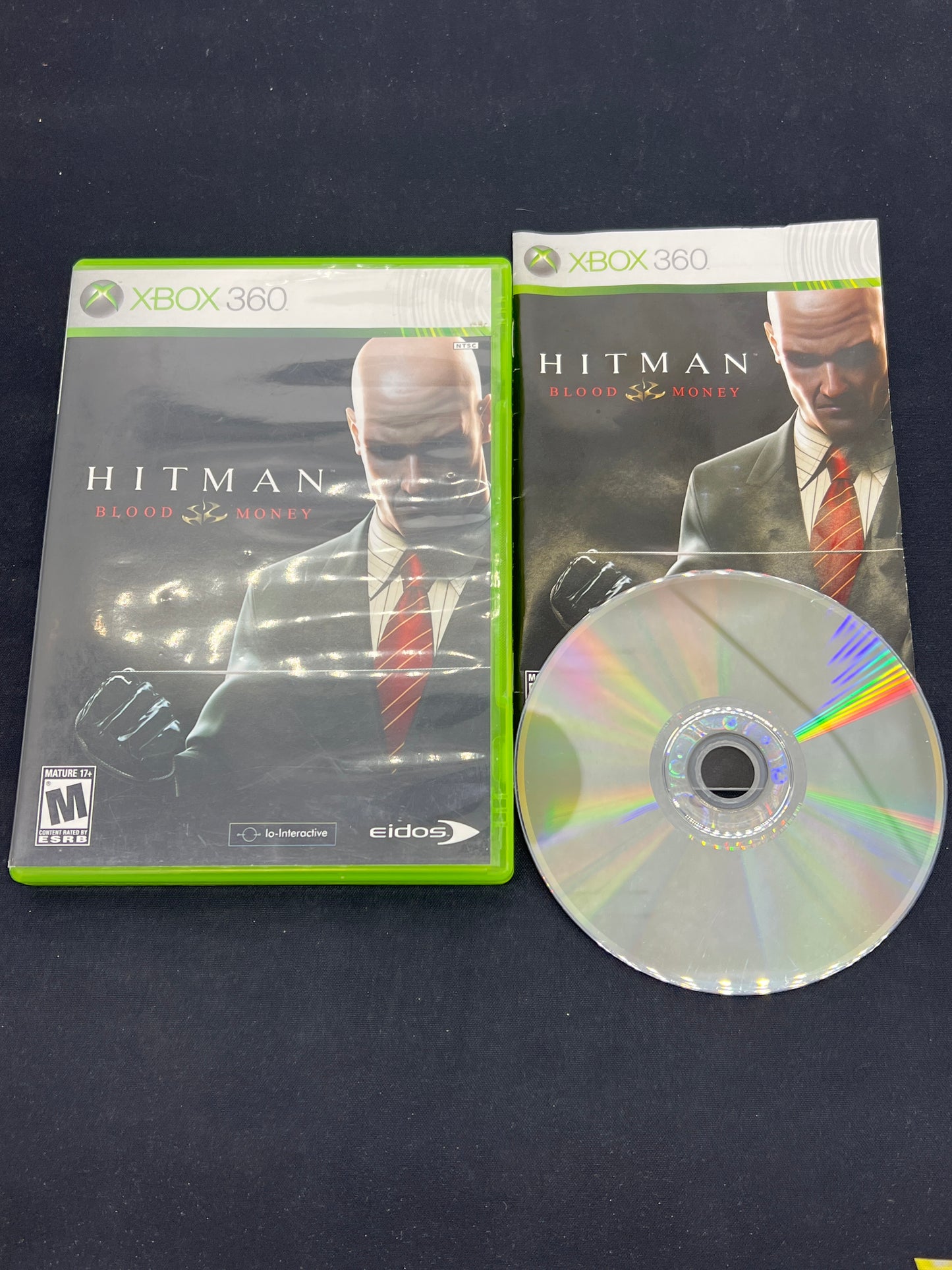 Auction Lot 202: XBOX 360 Video Game Hitman Blood Money CIB