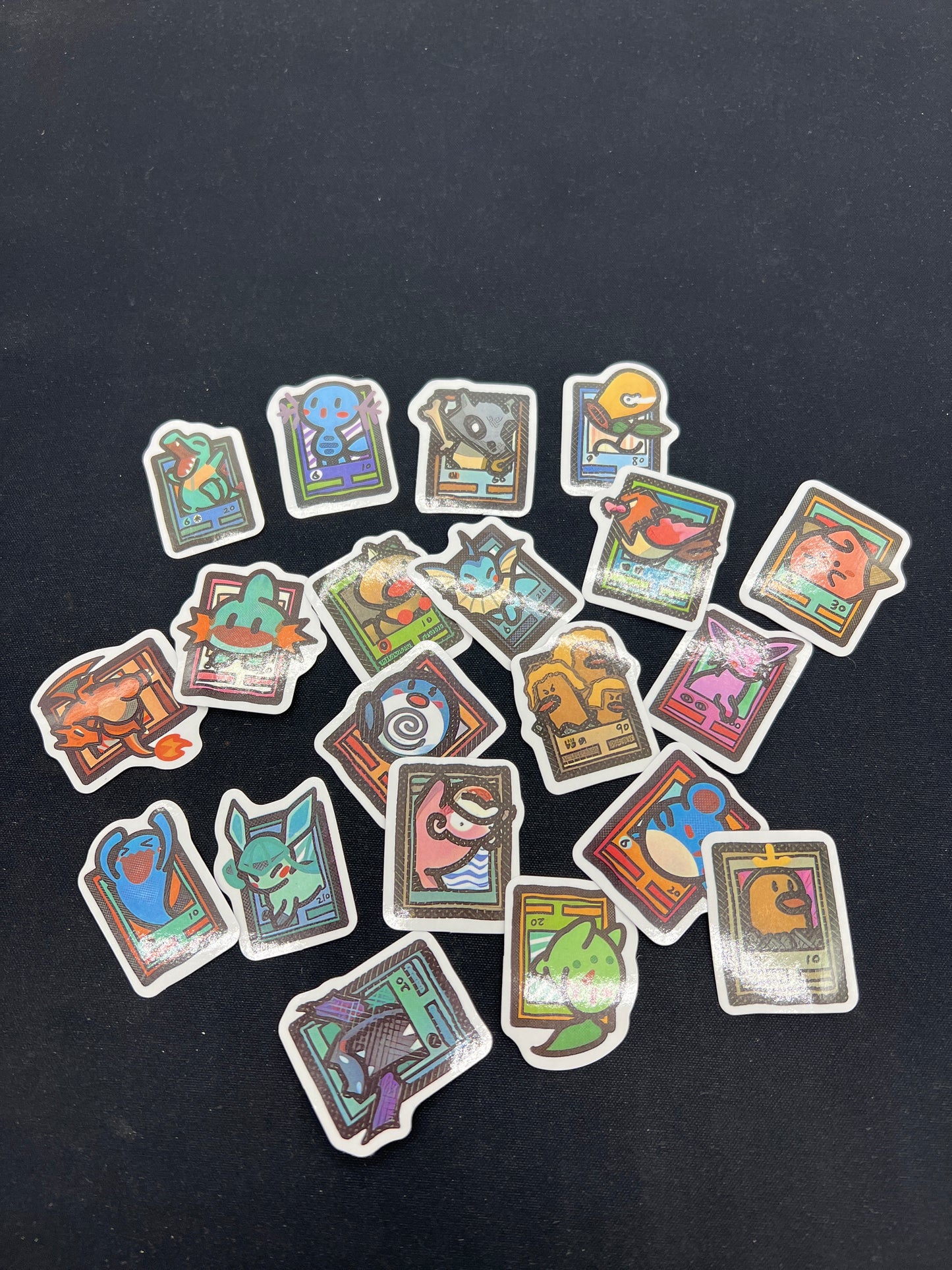 Auction Lot 66: Pokemon Assorted Sticker Lot 2