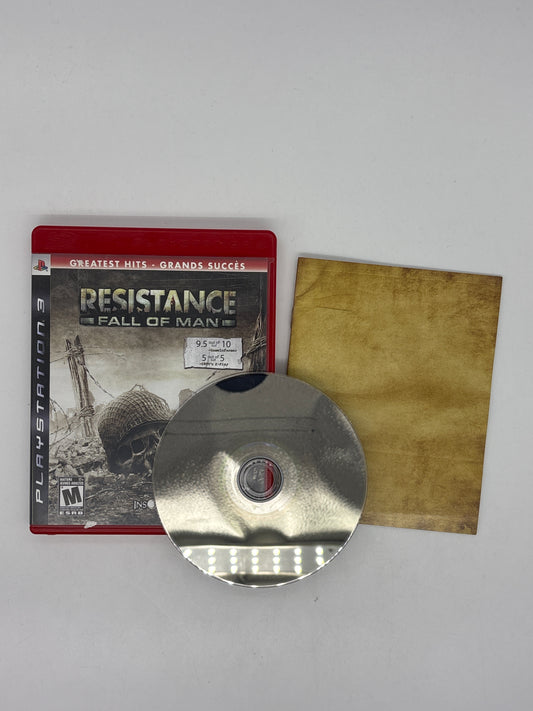 Auction Lot 30: Resistance Fall of Man Video Game PS3 CIB