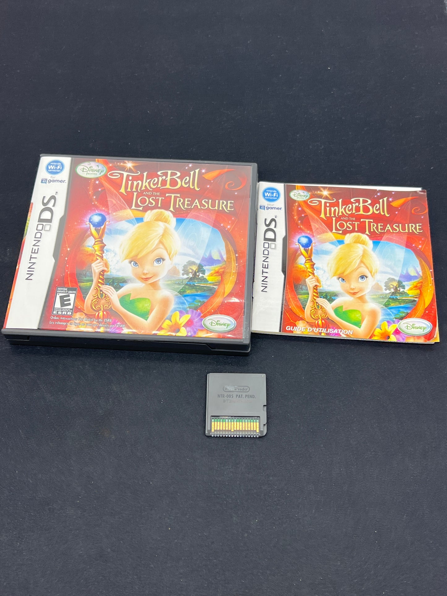 Auction Lot 187: Nintendo DS Video Game Tinkerbell Lost Treasure CIB