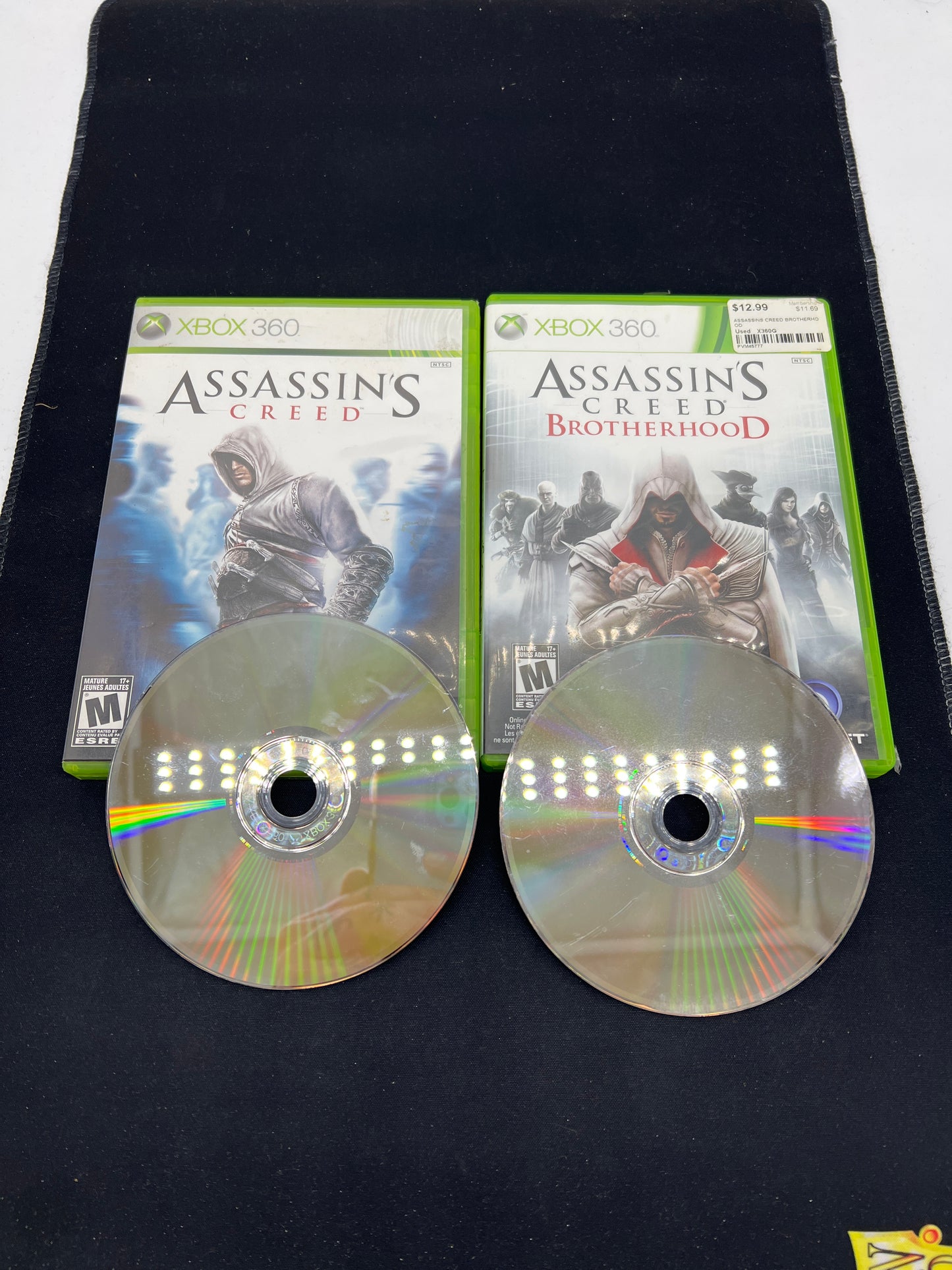 Auction Lot 240: XBOX 360 Video Games Lot of 2 Assassin's Creed Titles