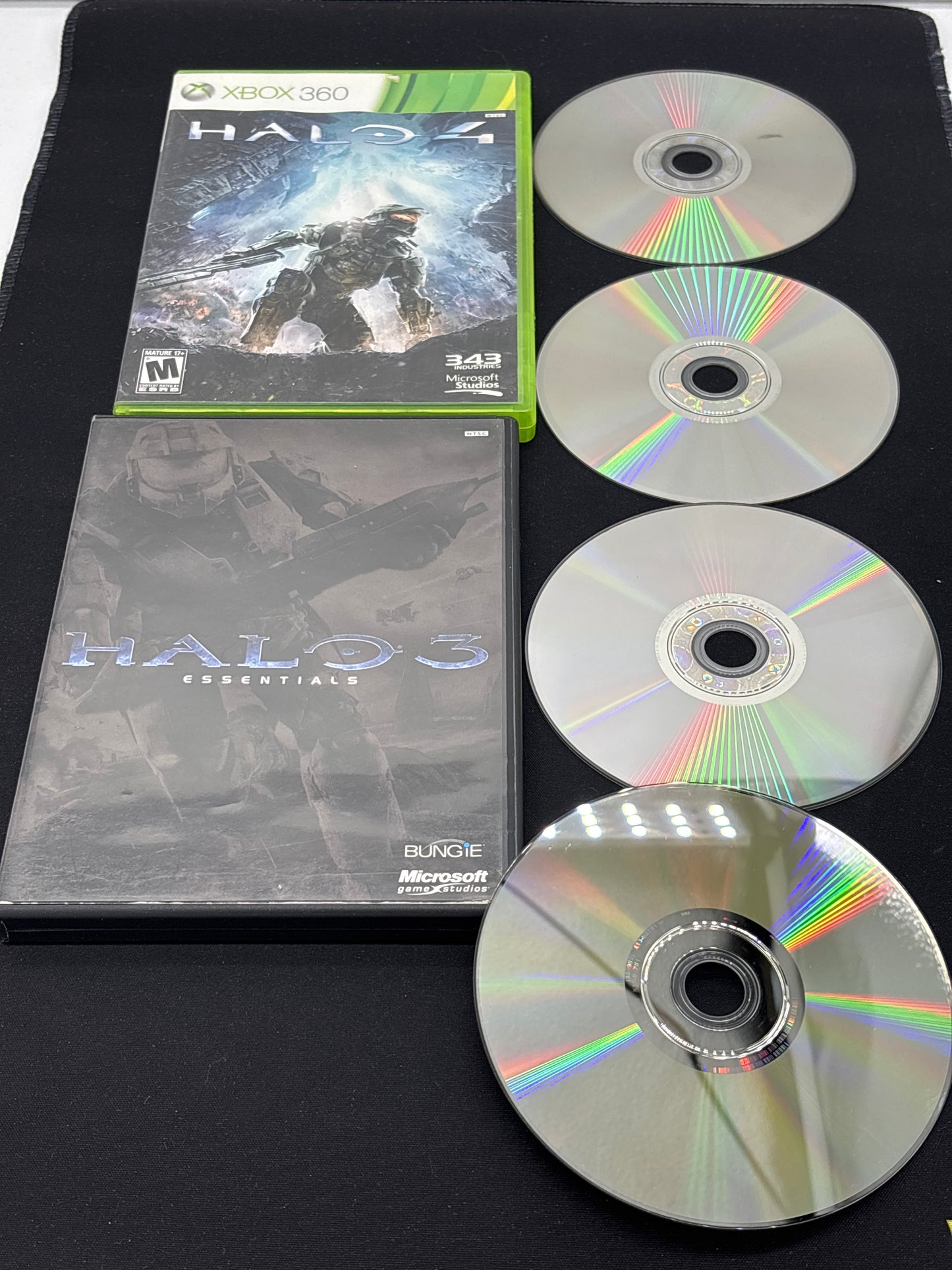 Auction Lot 52: XBOX 360 Video Game Lot of 2 Halo Titles