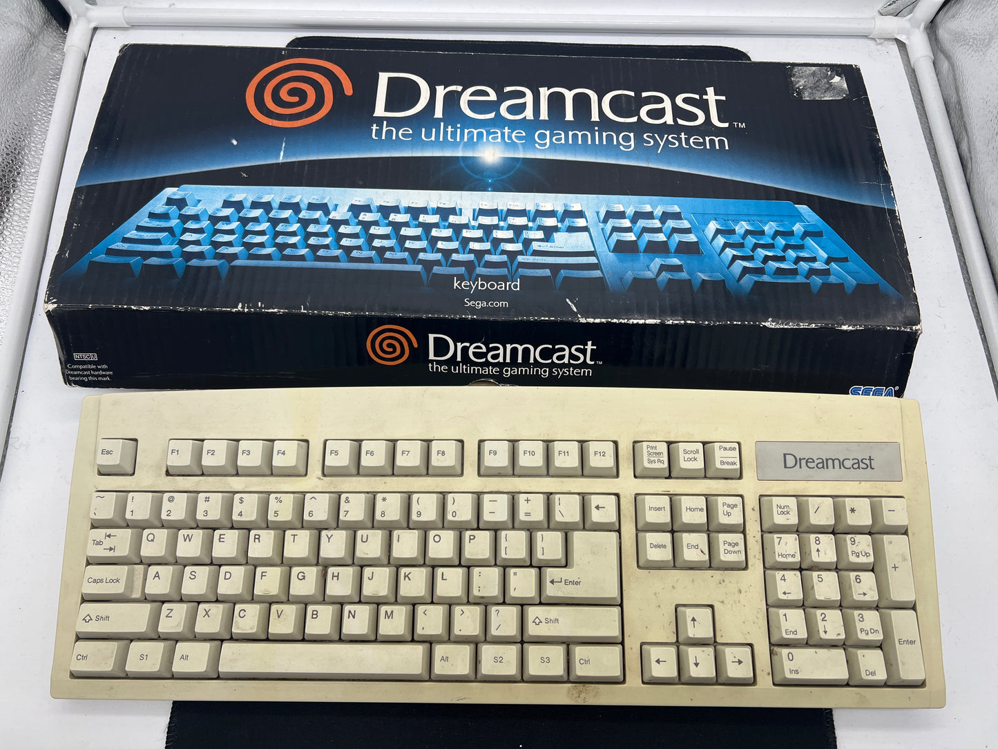 Auction Lot 4: Sega Dreamcast Keyboard