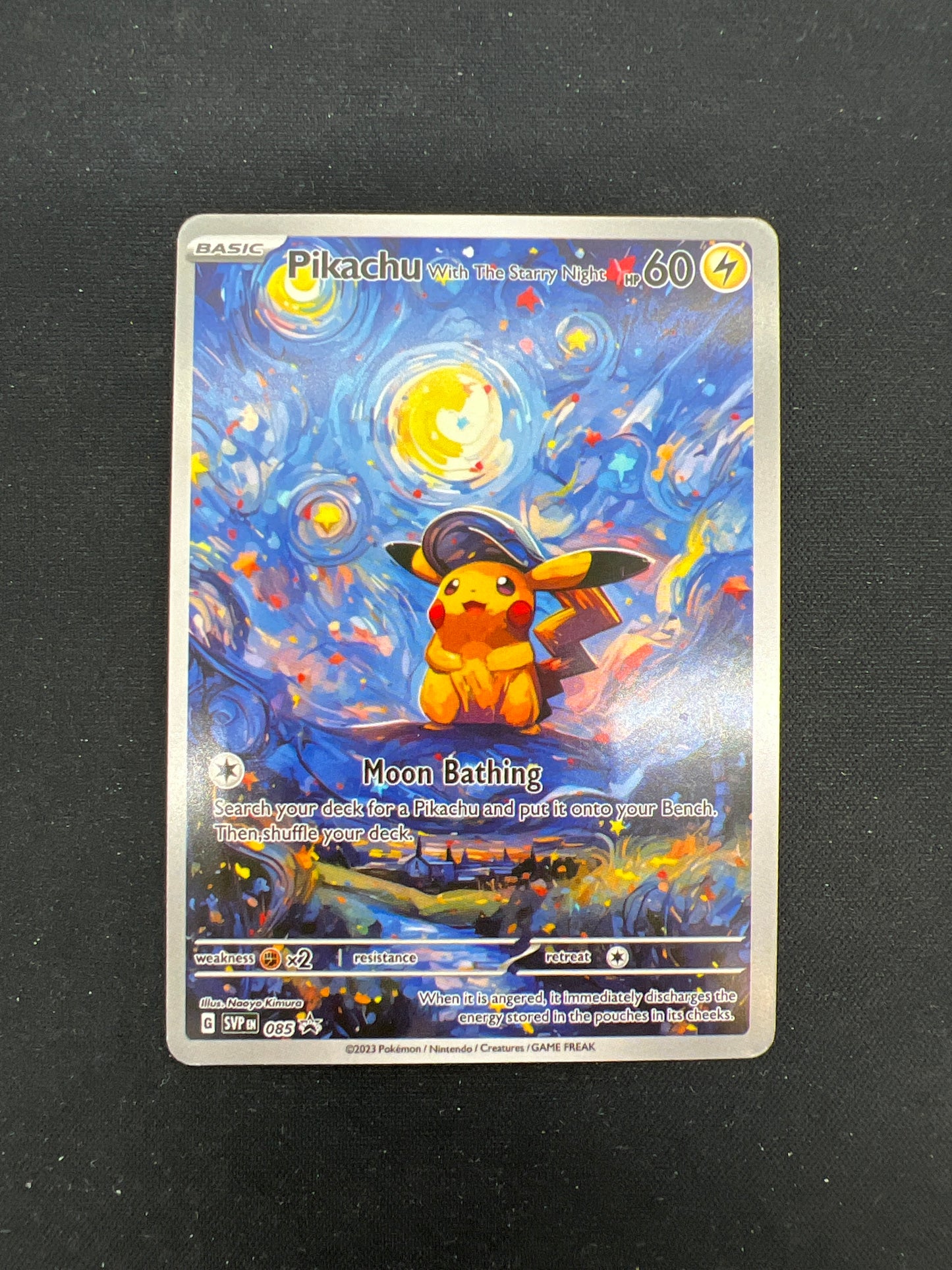 Auction Lot 300: Pokemon Card CUSTOM Pikachu Conditions Vary
