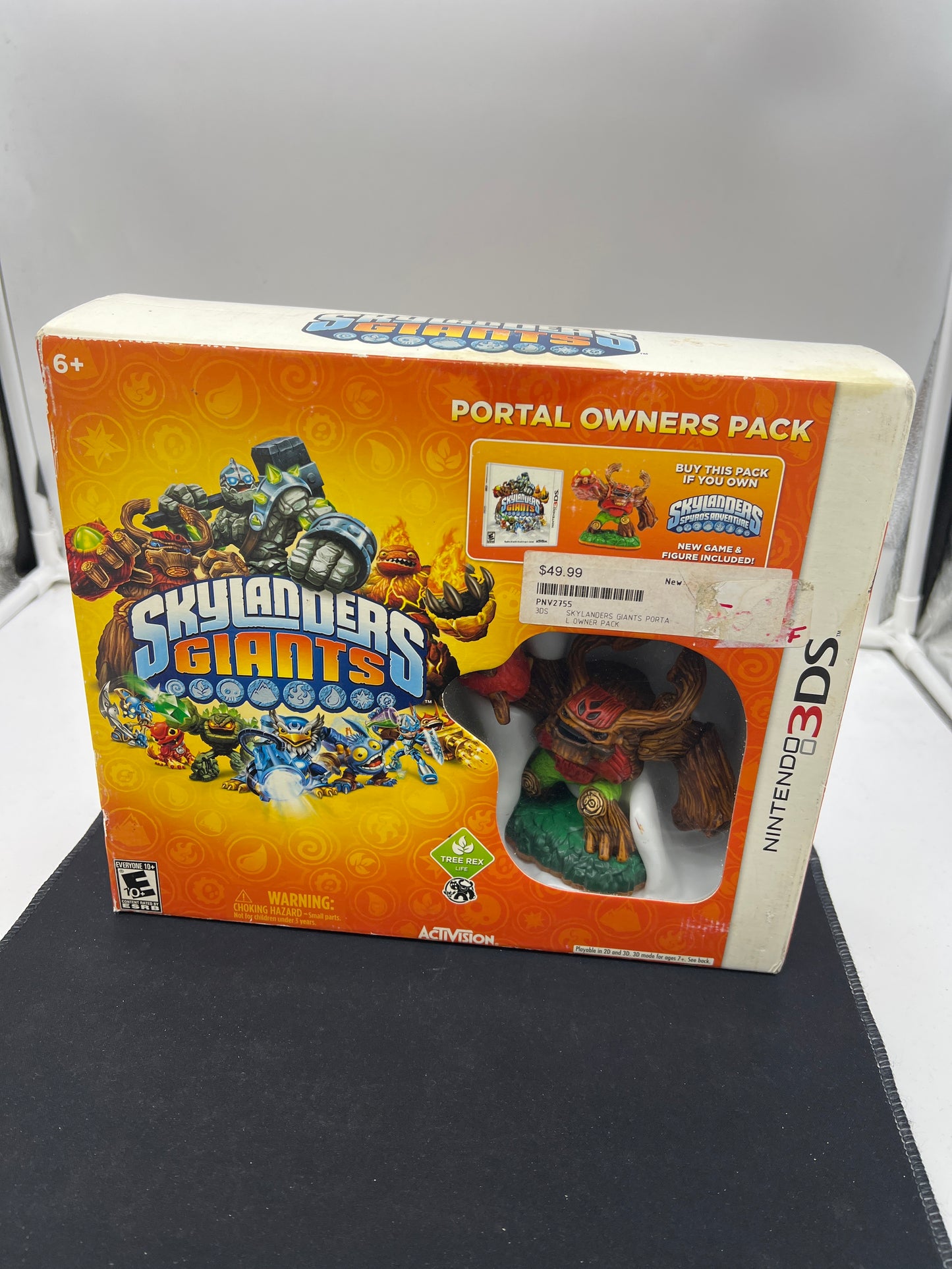 Auction Lot 499: Nintendo 3DS Skylanders Giants EMPTY Box With Figure Only