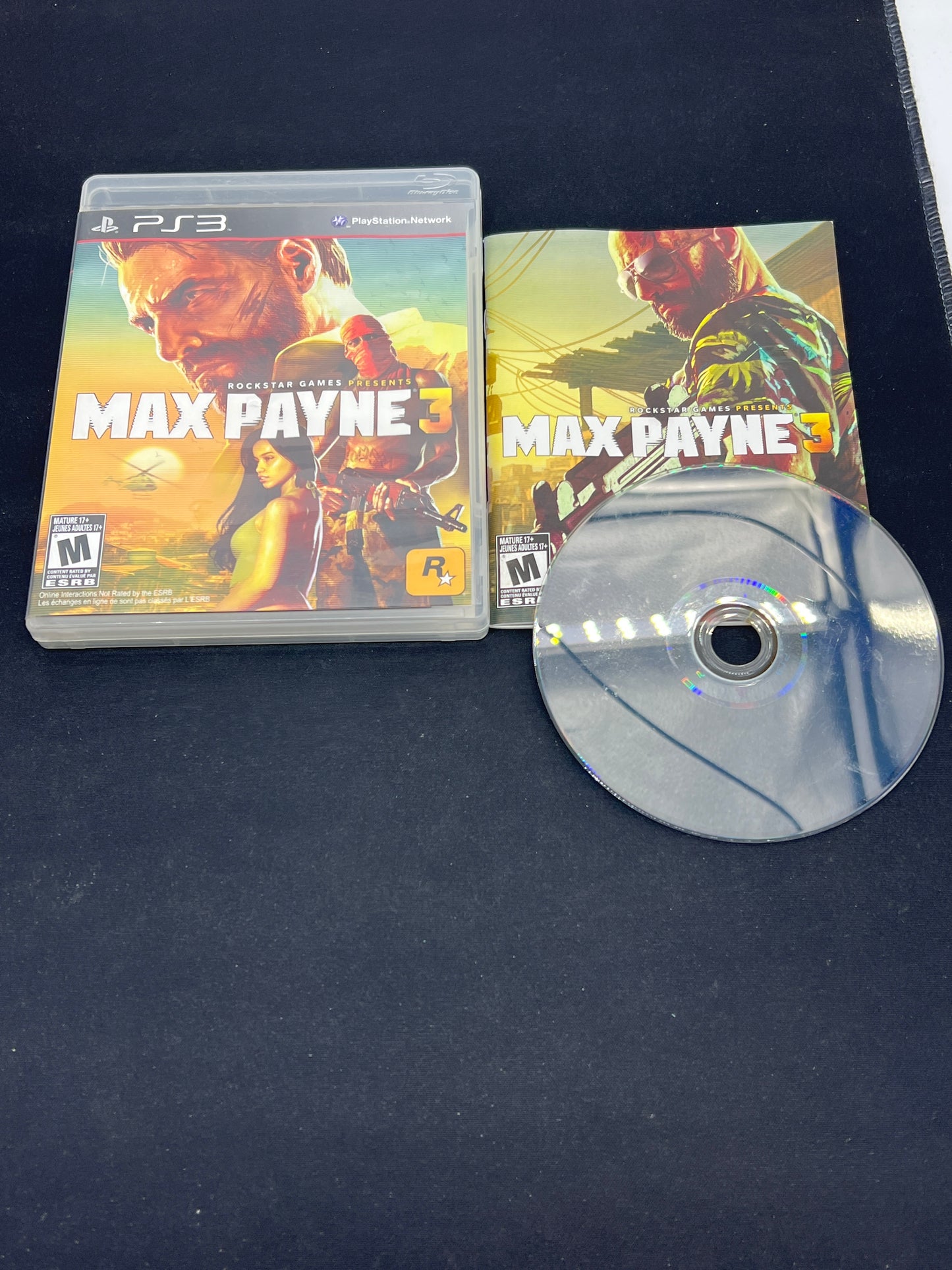 Auction Lot 79: Playstation3 Max Payne 3 CIB