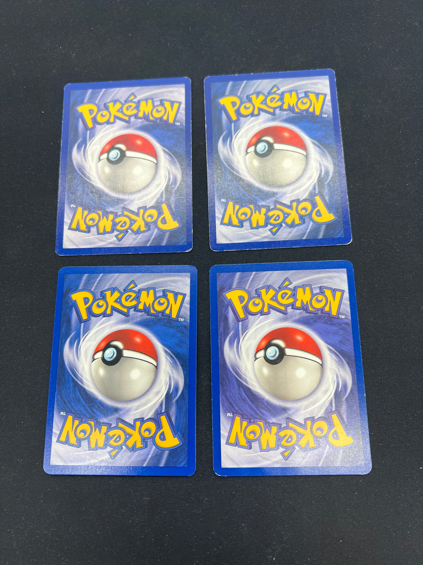 Auction Lot 210: Pokemon Cards Lot of 4 WOTC Non Holo Rare Trainers Conditions Vary
