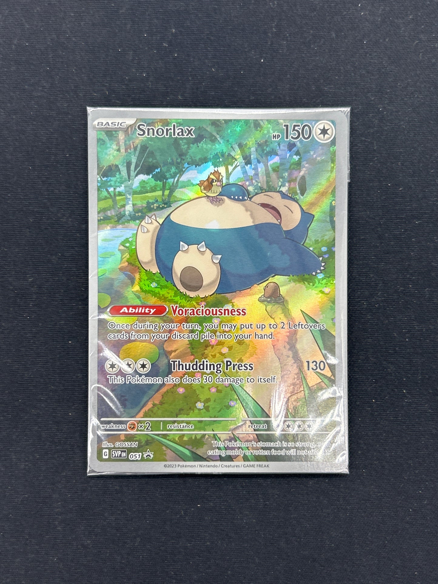 Auction Lot 428: Pokemon Card Snorlax SV 151 ETB Promo Conditions Vary