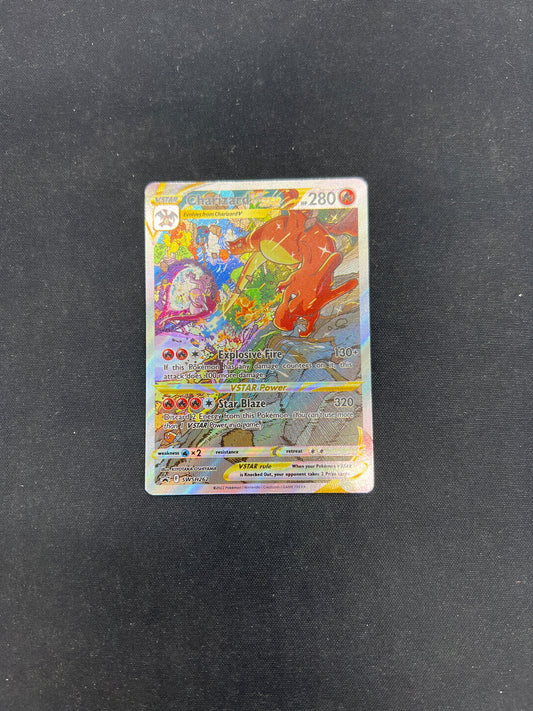 Auction Lot 289: Pokemon Cards SWSH262 Charizard VSTAR Condition Vary