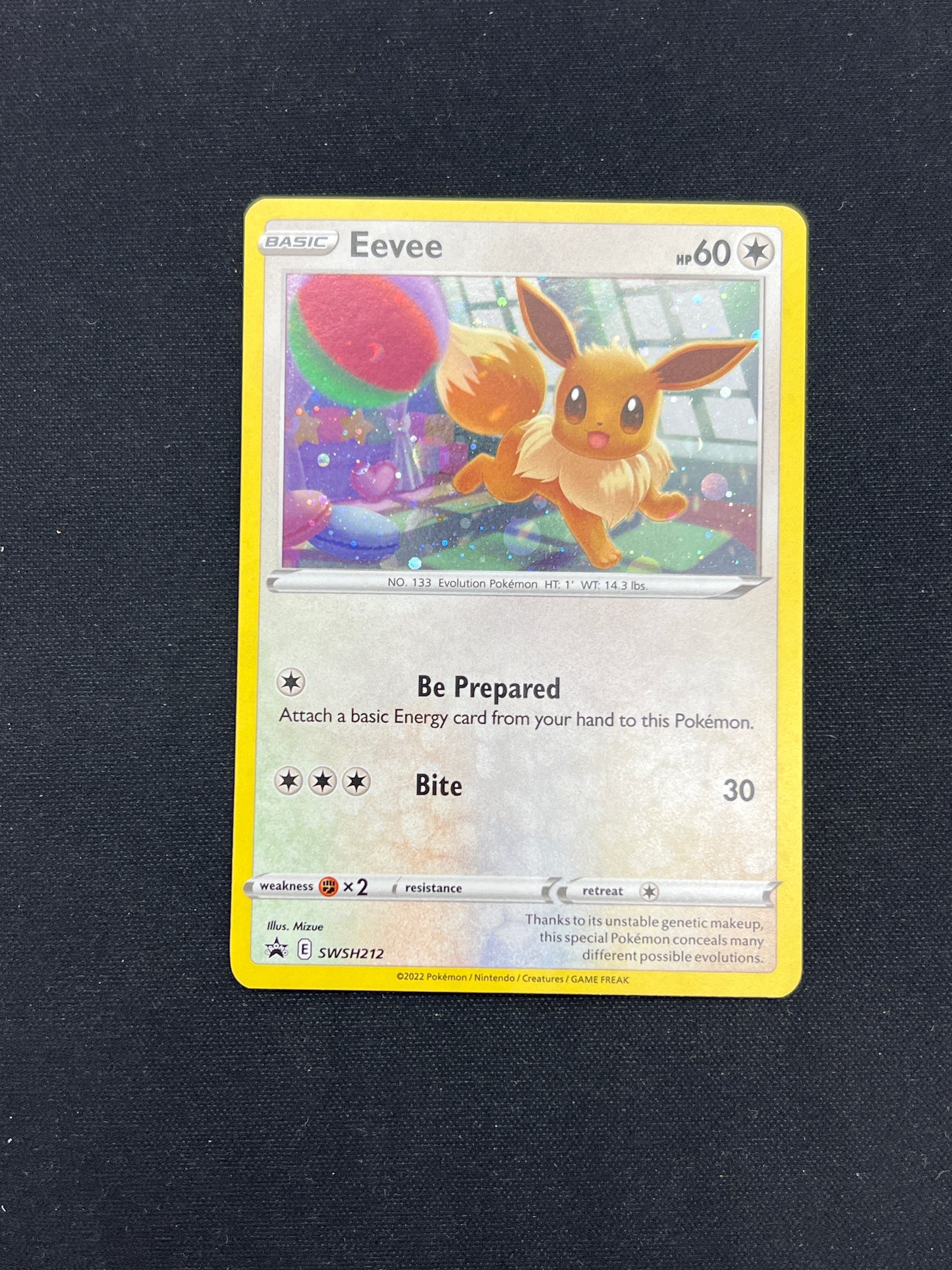 Auction Lot 139: Pokemon Cards Eevee SWSH Promo Conditions Vary