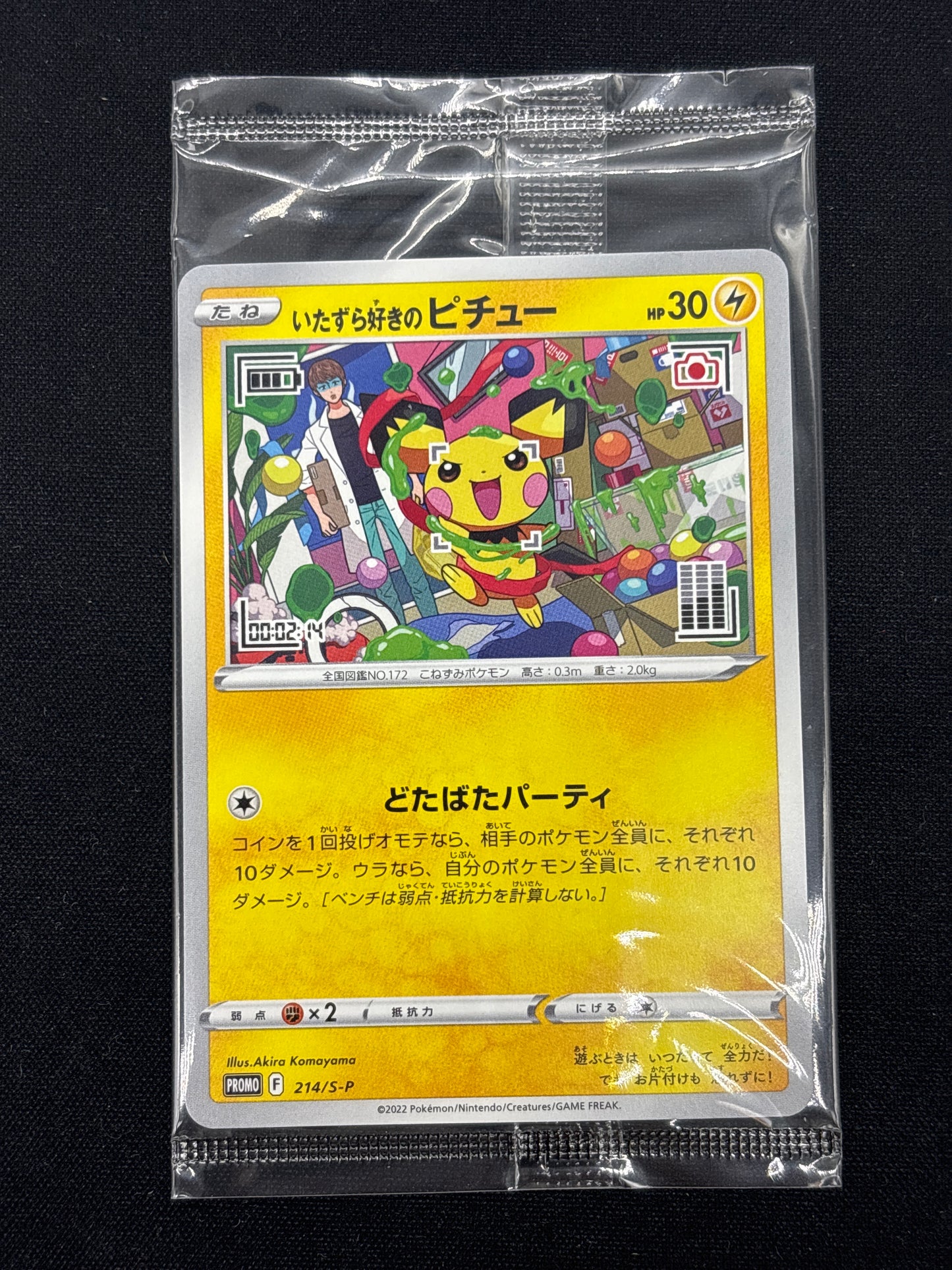 Auction Lot 9: Prankster Pichu Promo Card Sealed