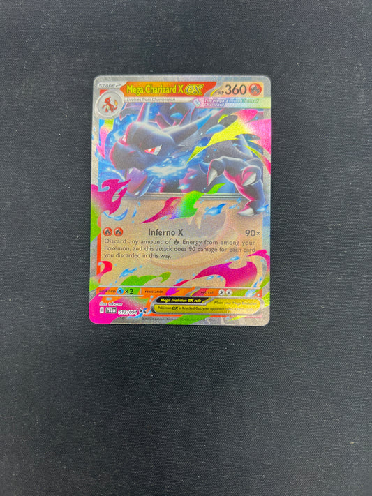 Auction Lot 285: Pokemon Cards PFL Mega Charizard X EX Card Condition Vary