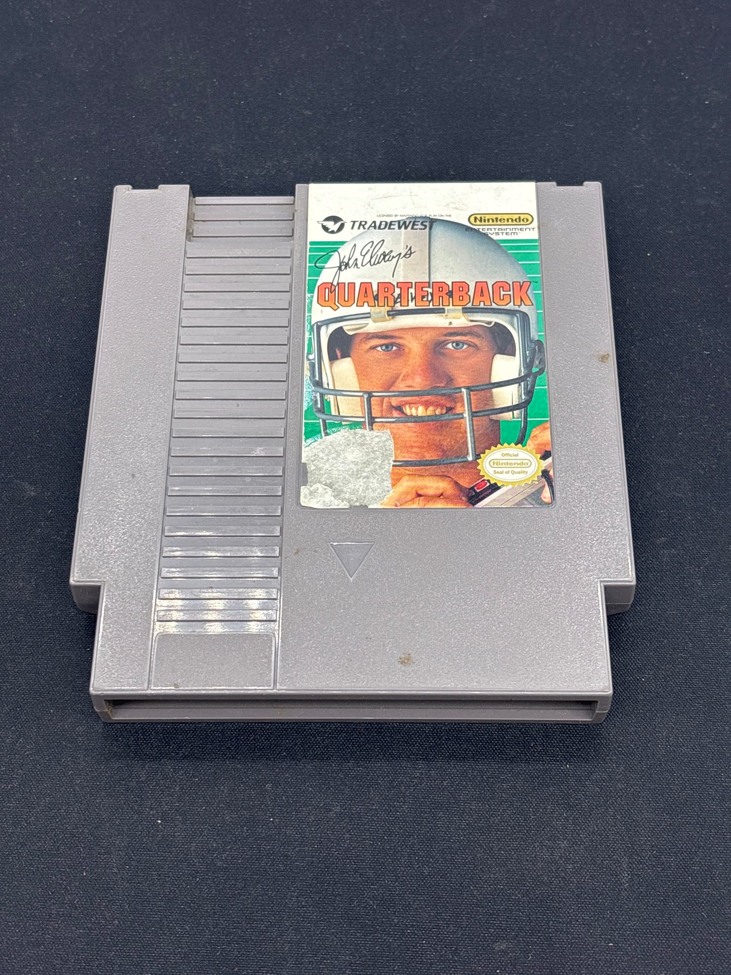 Auction Lot 107: NES Video Game John Ellroy's Quarterback Loose