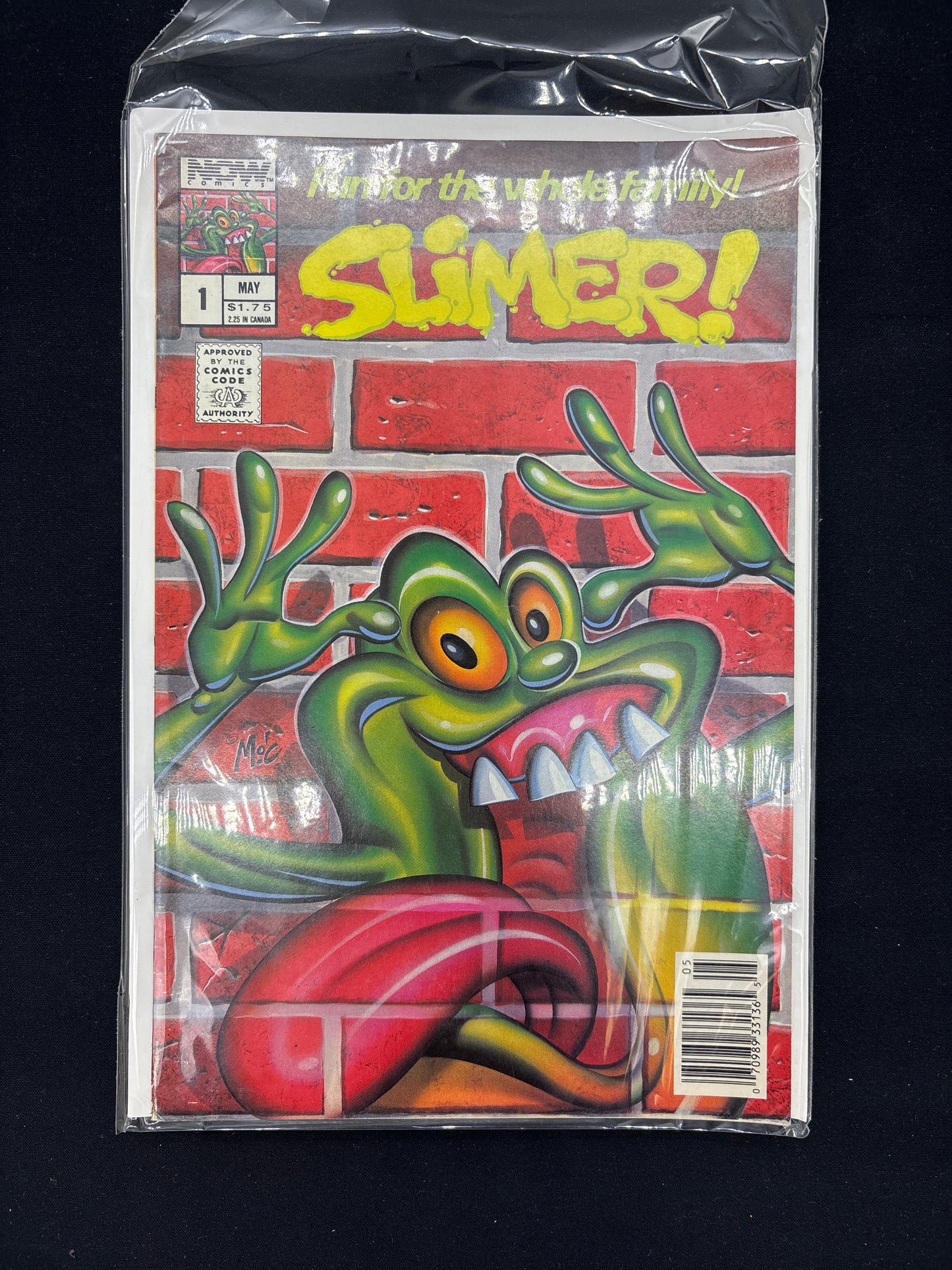 Auction Lot 134: Now Comics Slimer Issue 1 Comic Book