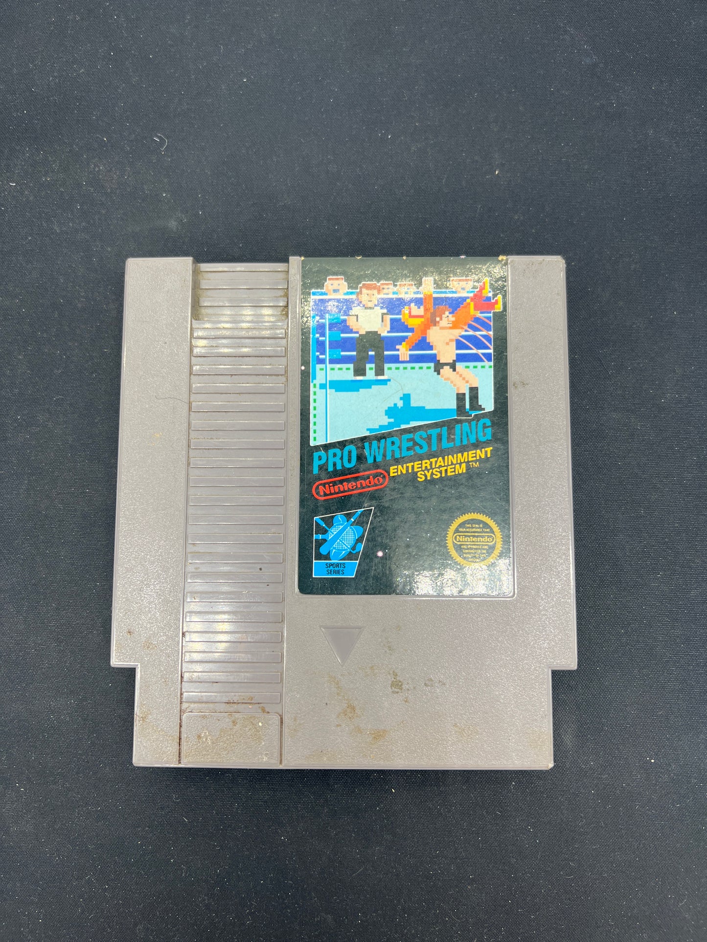 Auction Lot 337: Nintendo NES Video Game Loose Pro Wrestling