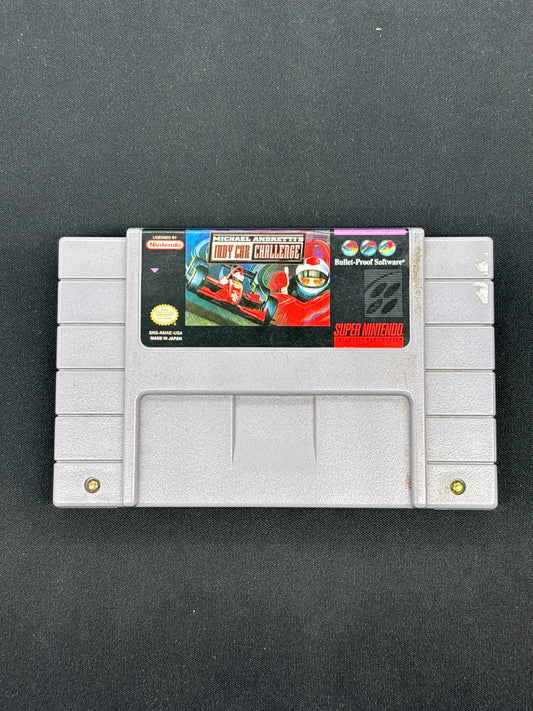 Auction Lot 292: Indi Car Challenge Video Game Nintendo SNES Loose