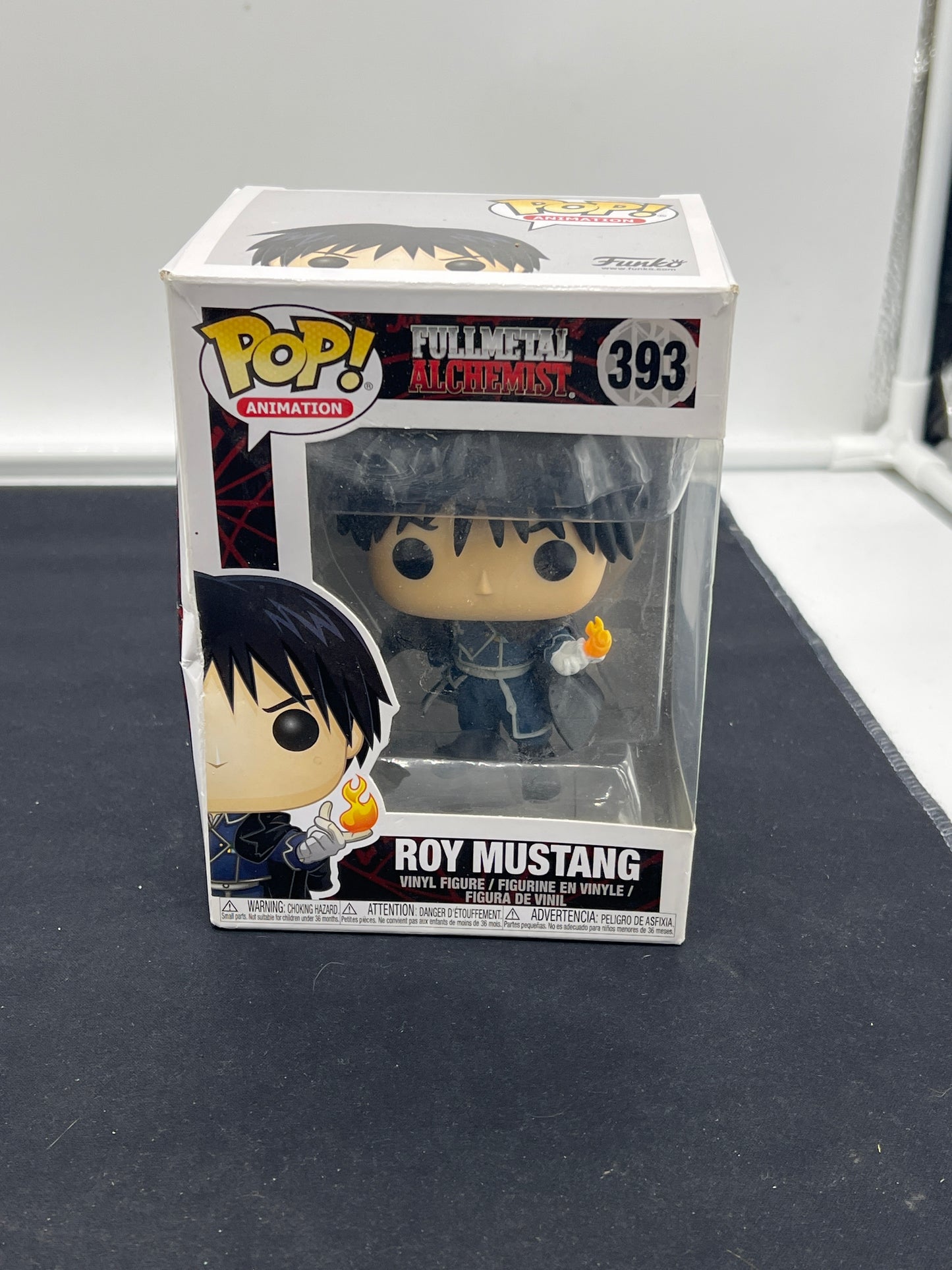 Auction Lot 93: Funko POP Full Metal Alchemist Roy Mustang Sealed