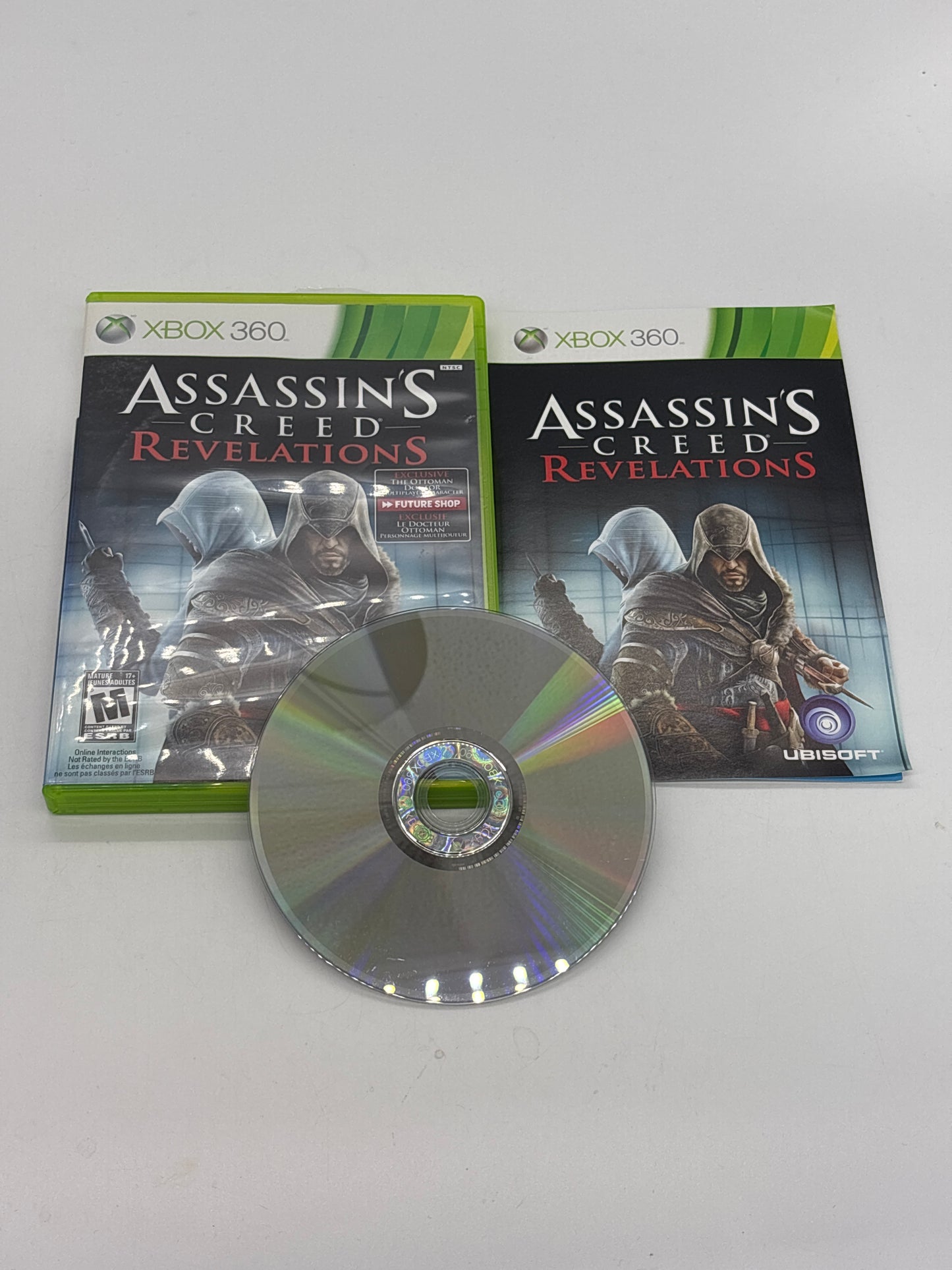 Auction Lot 171: Assassins Creed Revelations Video Game XBOX 360 CIB