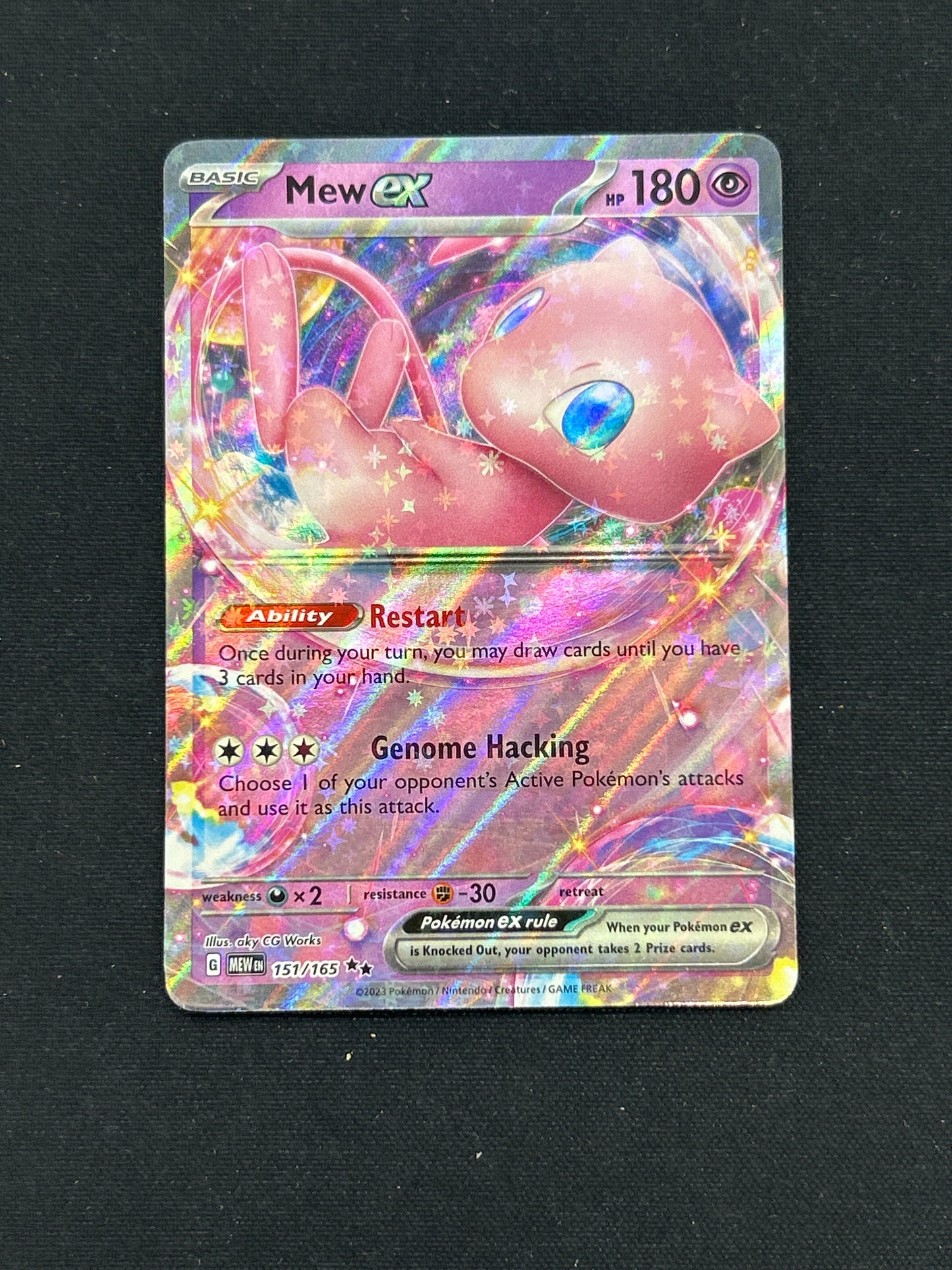 Auction Lot 439: Pokemon Card Mew EX SV 151 Conditions Vary