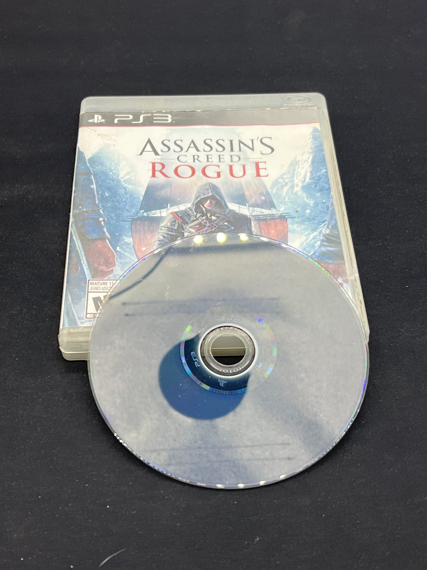Auction Lot 192: PS3 Assassins Creed Rogue Disc & Case