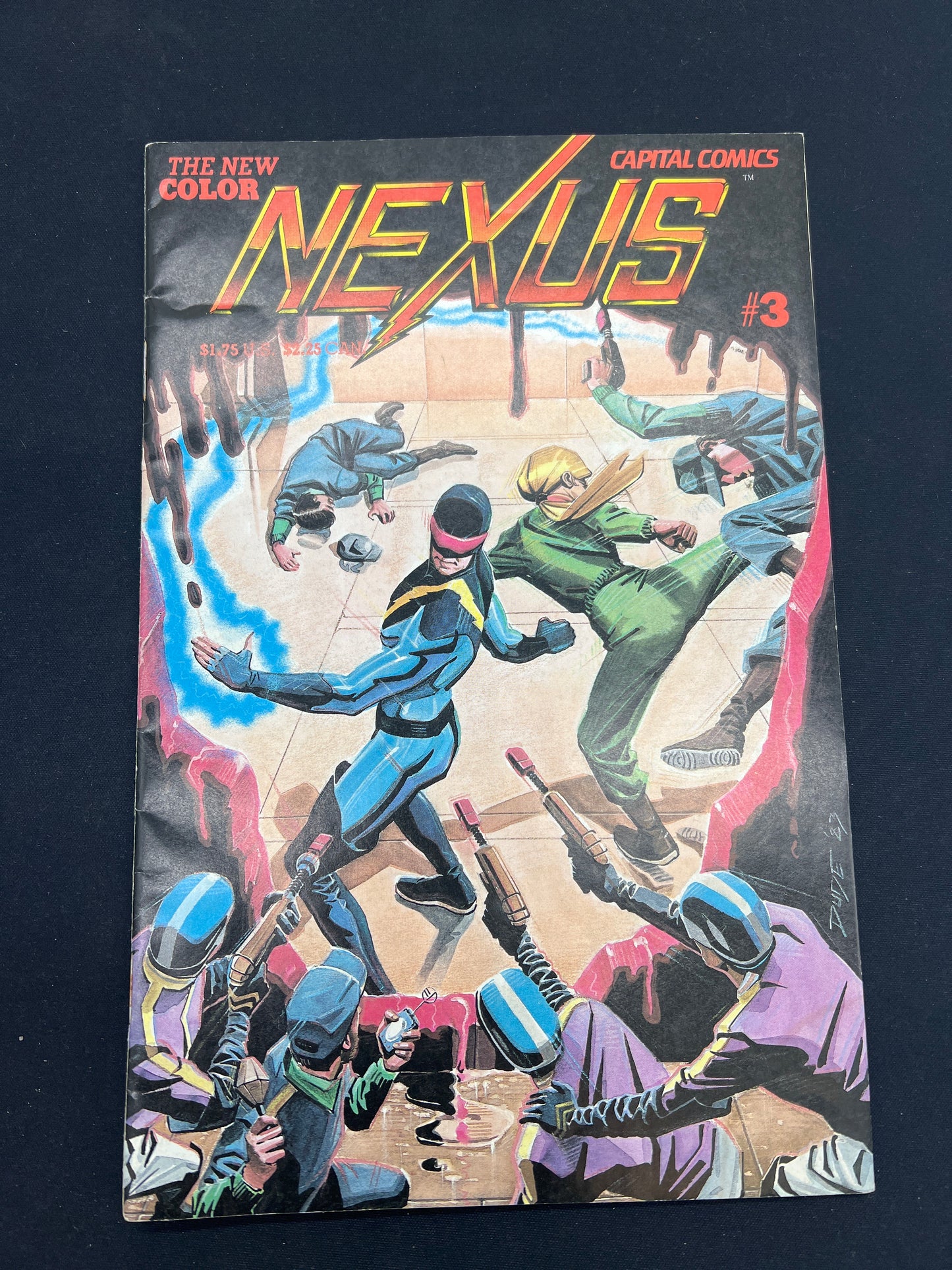 Auction Lot 448: Capital Comics Nexus Issue 3