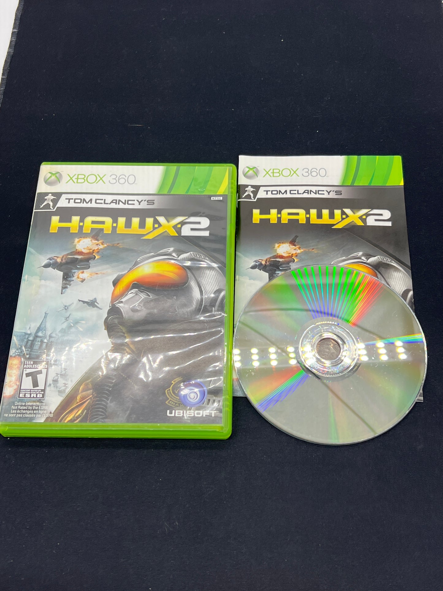 Auction Lot 211: XBOX 360 Video Game Lot of 2 Tom Clancy HAWX HAWX 2 CIB