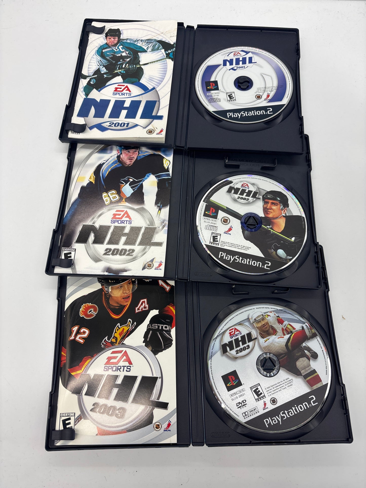 Auction Lot 96: NHL Video Game Lot Playstation 2 CIB
