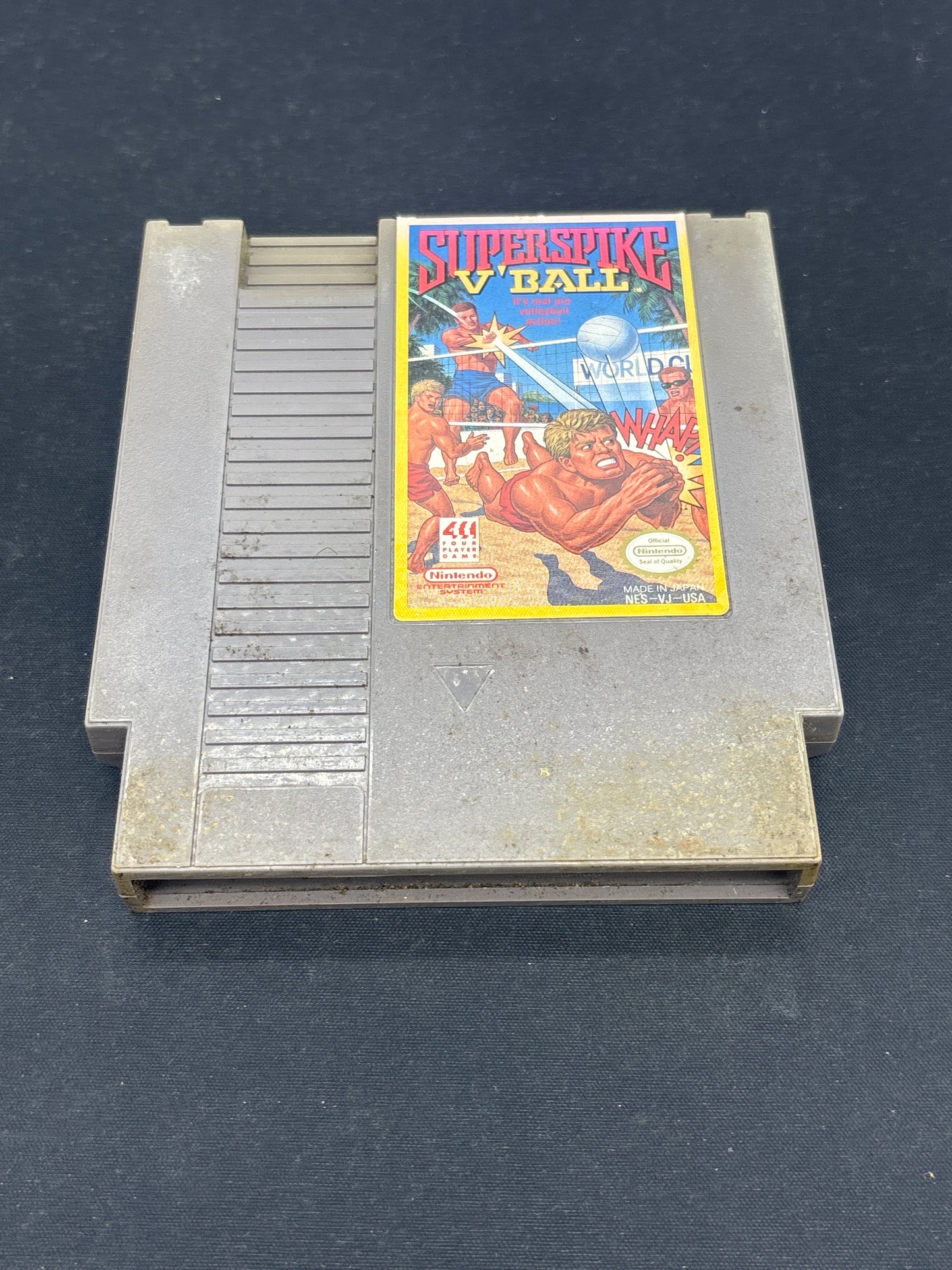 Auction Lot 126: NES Video Game SuperSpike V-Ball Loose
