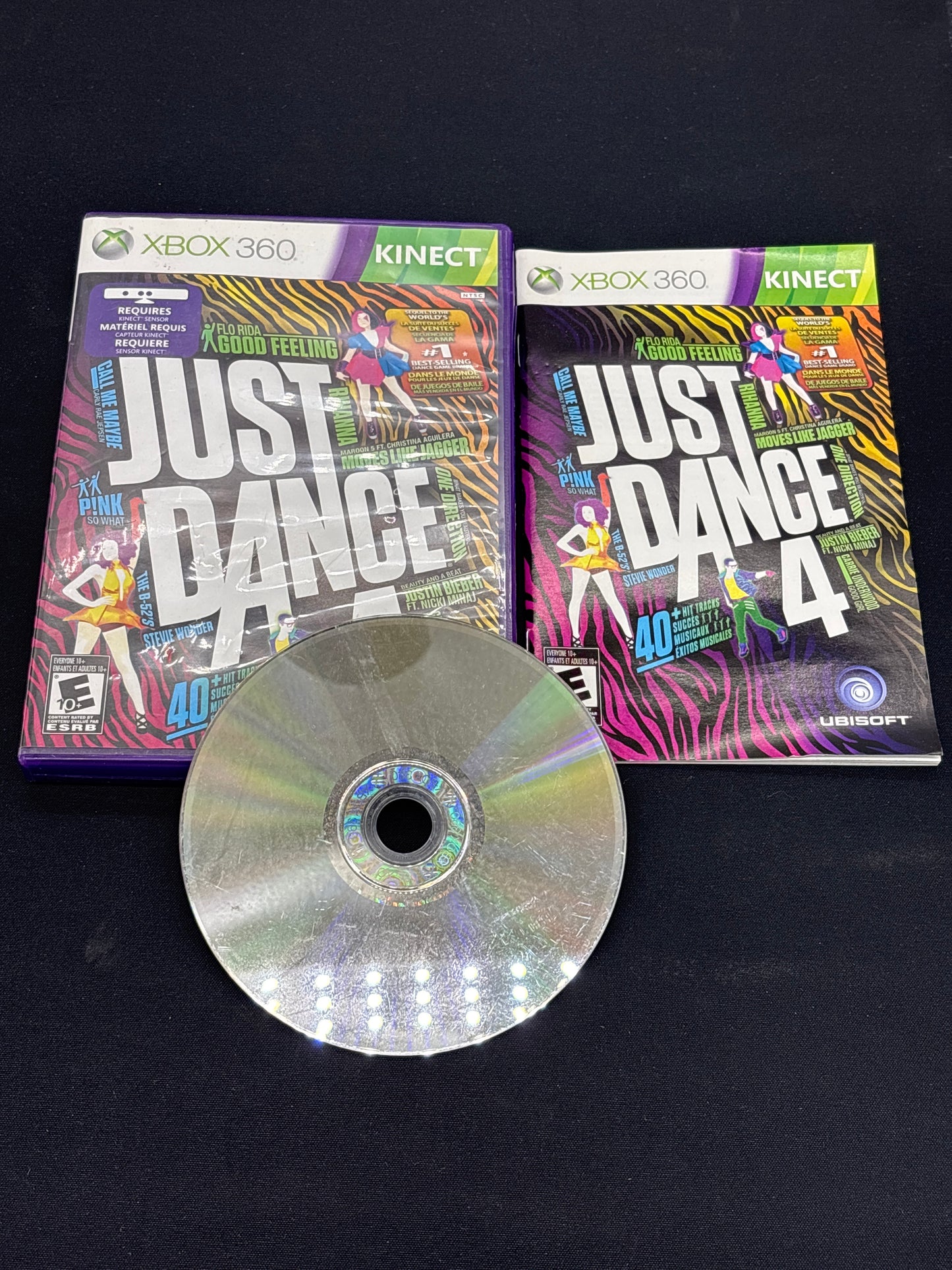 Auction Lot 156: Just Dance 4 XBOX 360 Video Game CIB