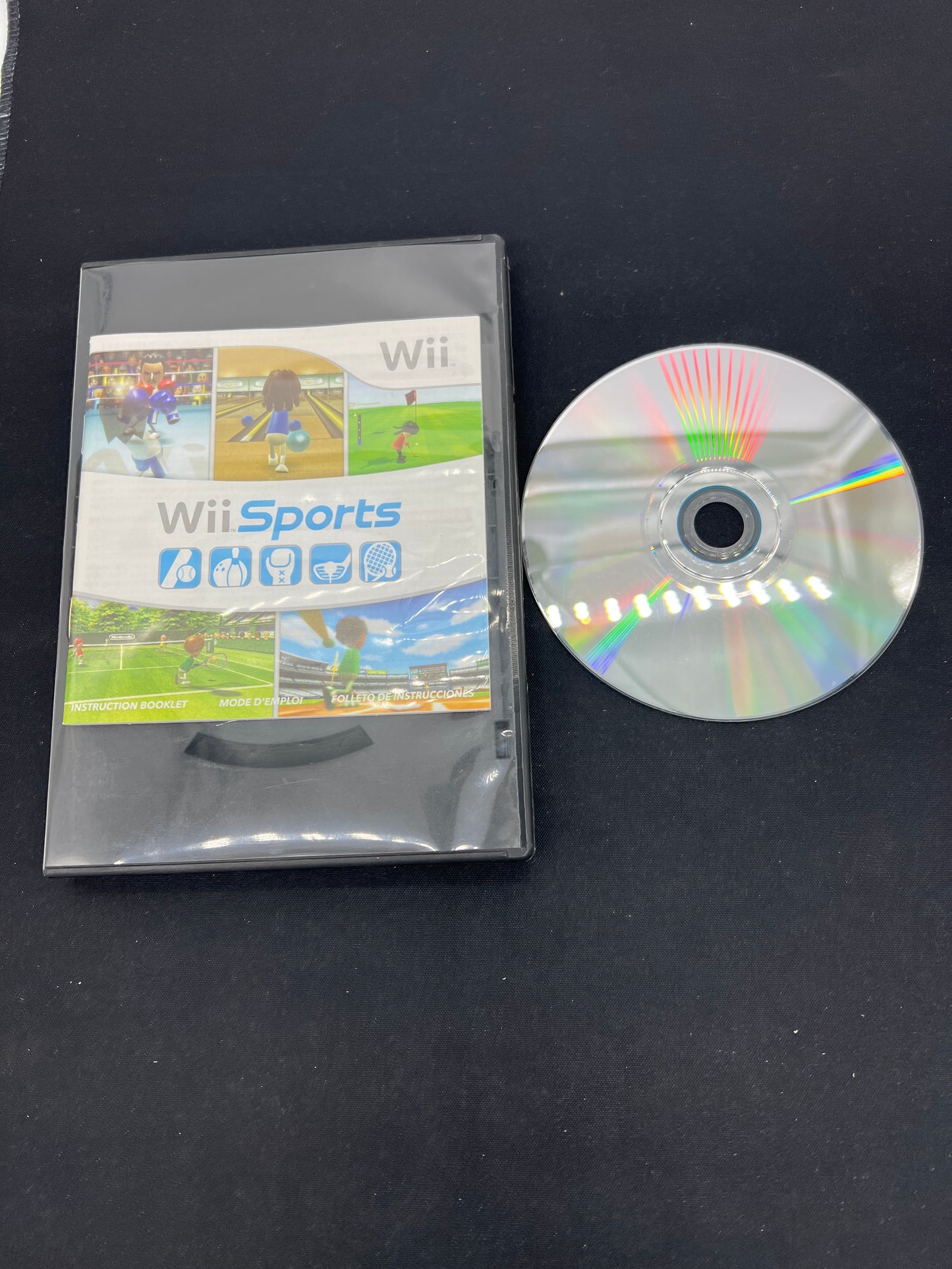 Auction Lot 206: Nintendo Wii Sports Disc & Case