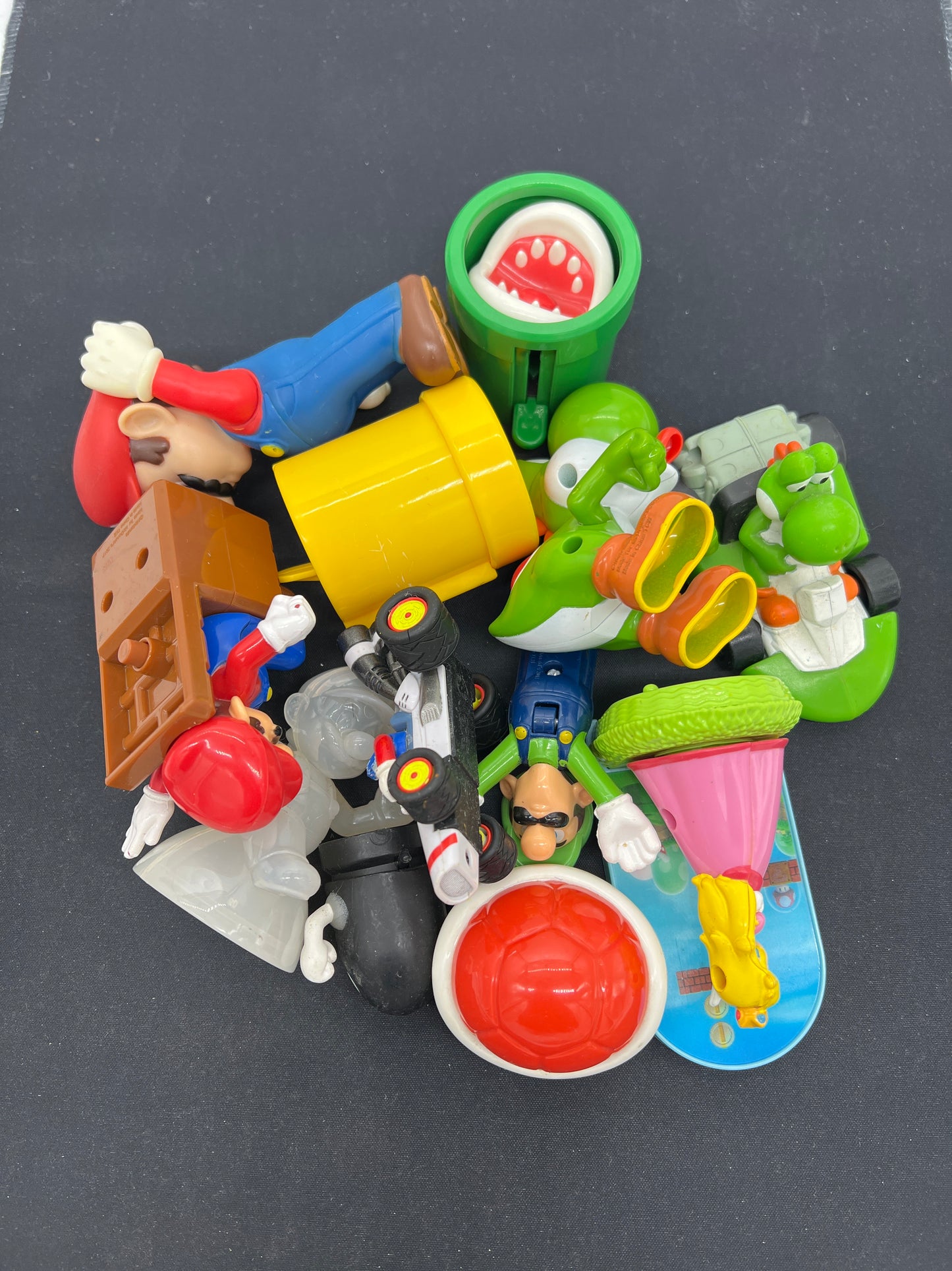 Auction Lot 253: Assorted Mario Mini Toys and Figures