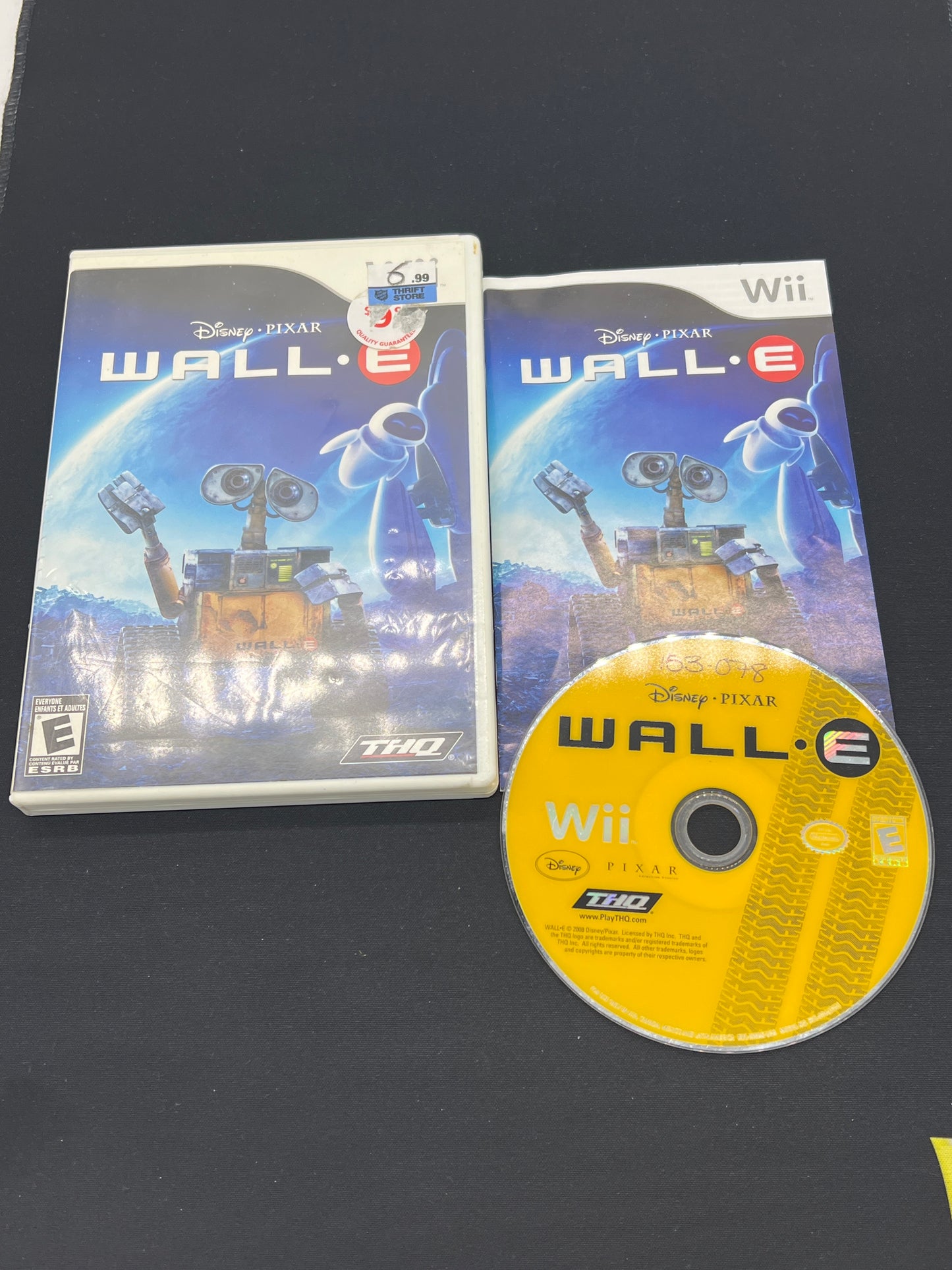 Auction Lot 72: Nintendo Wii Disney Wall-E CIB