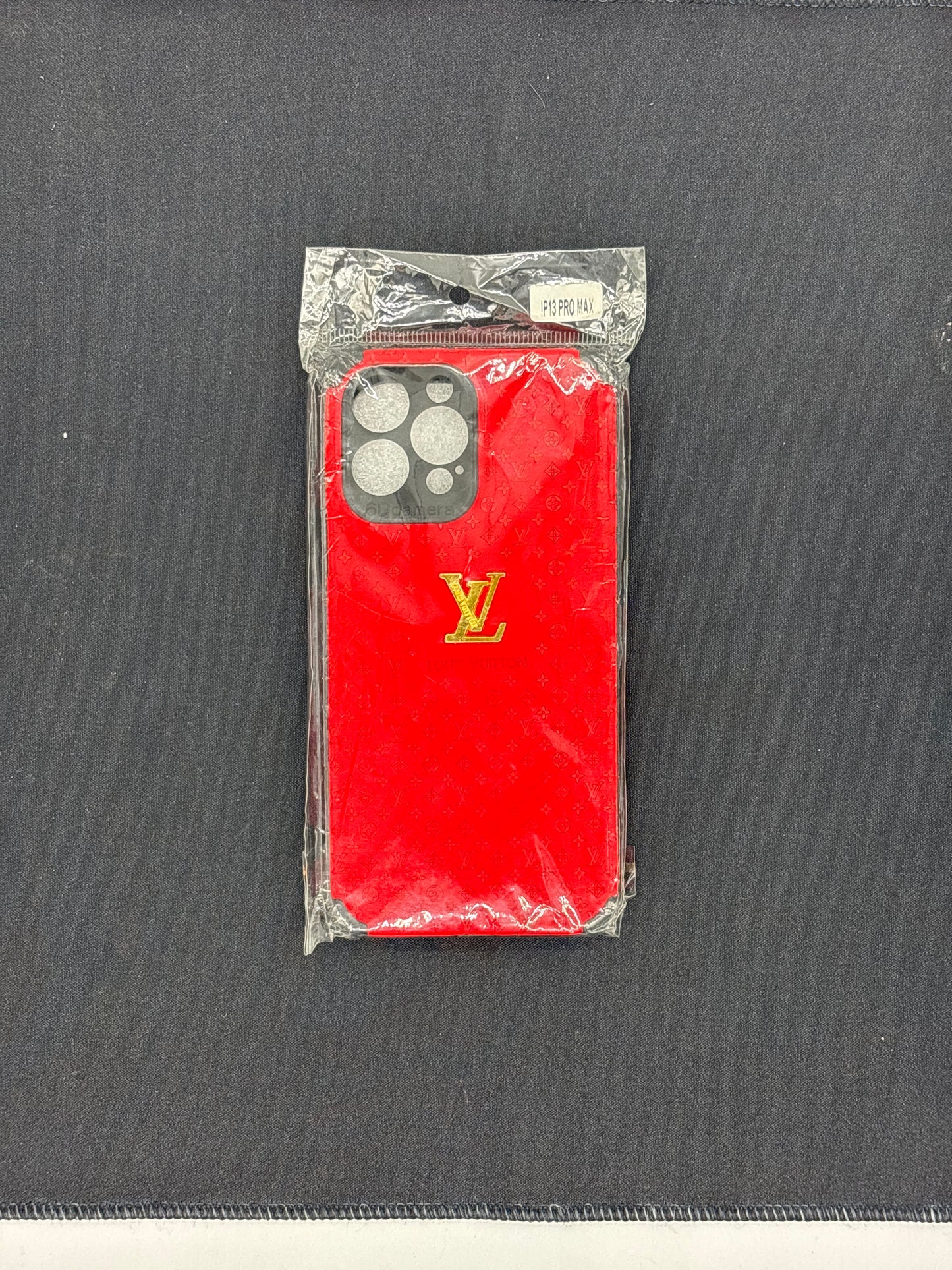 Auction Lot 90: IPhone 13 Pro Max Louis Vuitton Red Case Authenticity Unknown