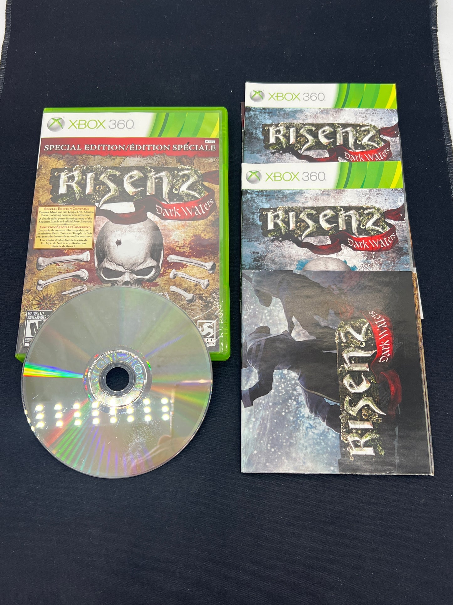 Auction Lot 168: XBOX 360 Video Game Risen 2 Dark Waters CIB