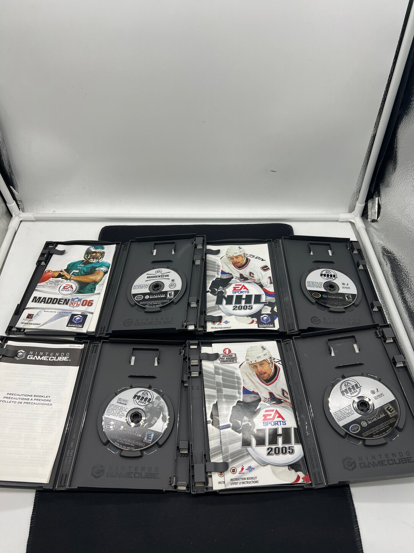 Auction Lot 99: Nintendo GameCube Video Game EA Sports Lot CIB