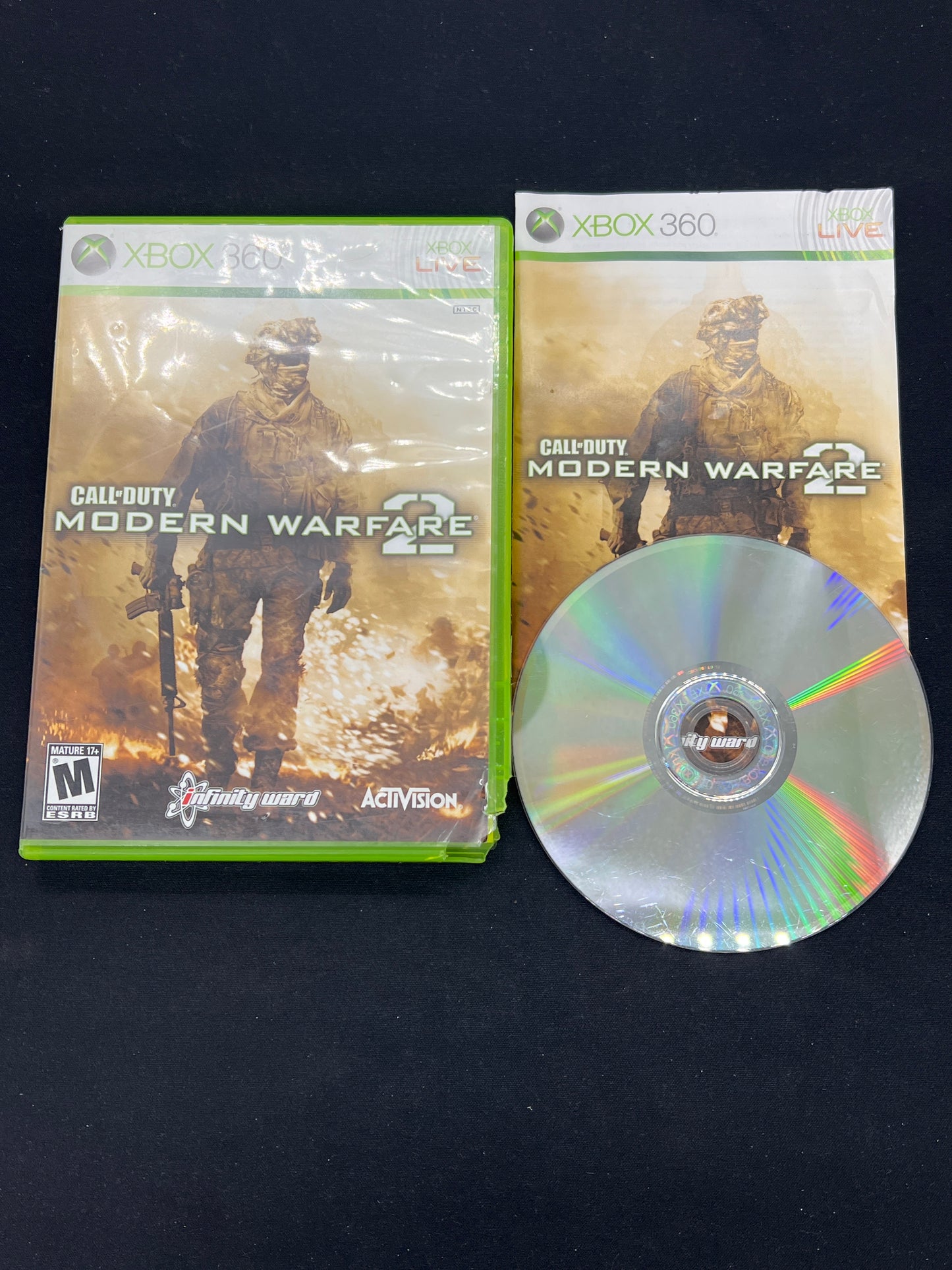 Auction Lot 67: XBOX 360 Video Game Call of Duty Modern Warfare 2 CIB
