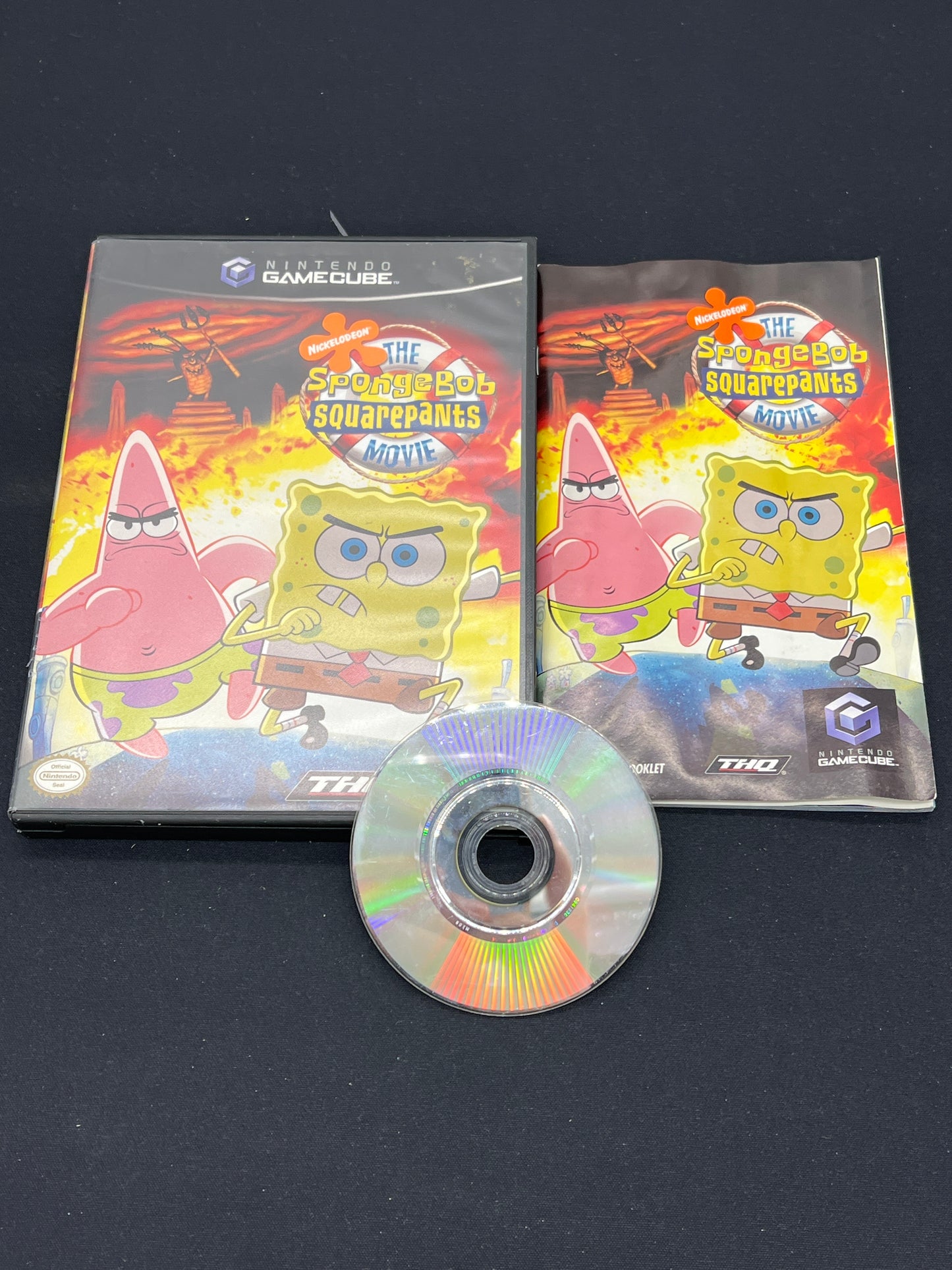 Auction Lot 228: Nintendo GameCube The SpongeBob Squarepants Movie CIB