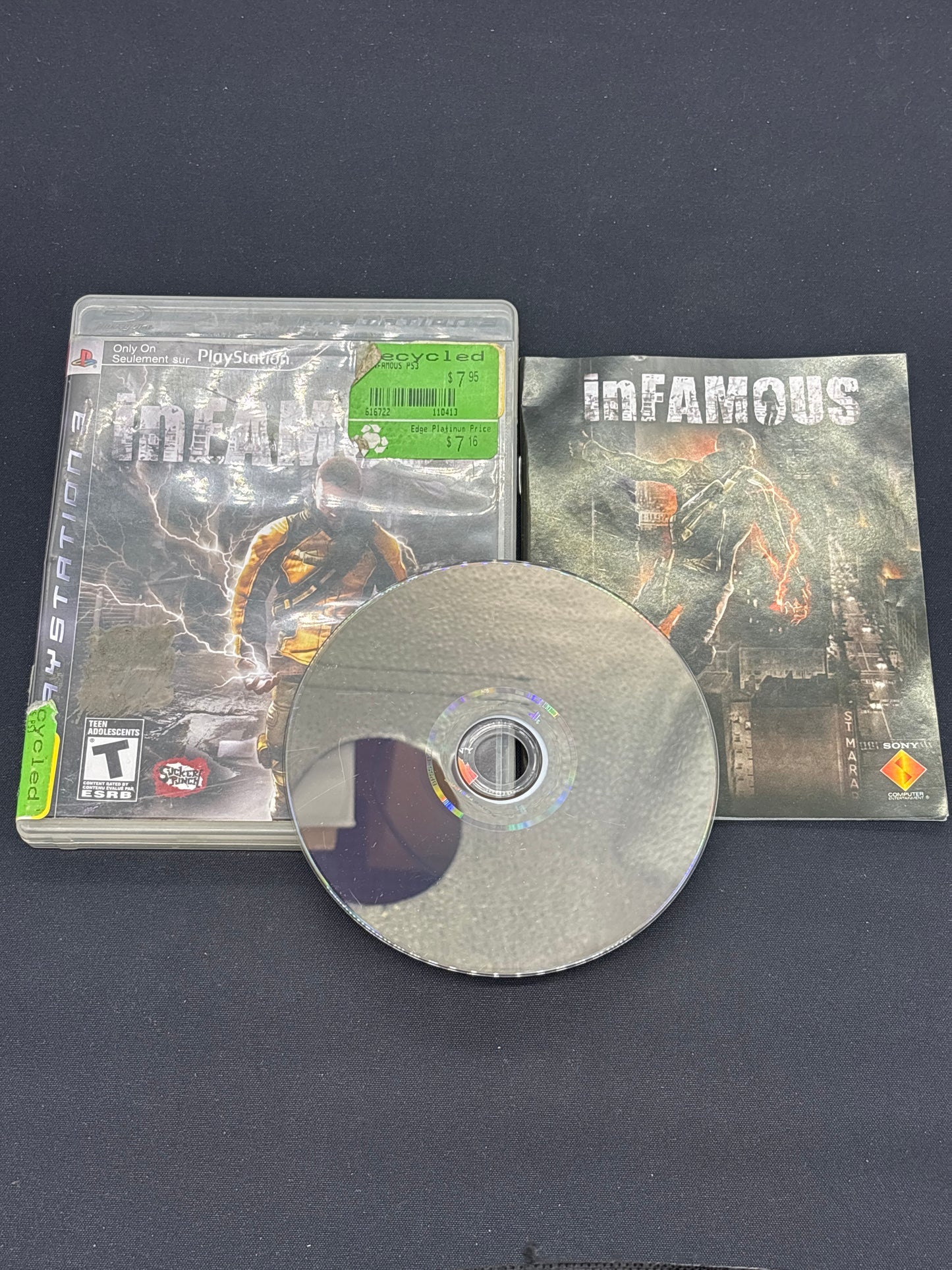 Auction Lot 162: Infamous Video Game PlayStation 3 CIB
