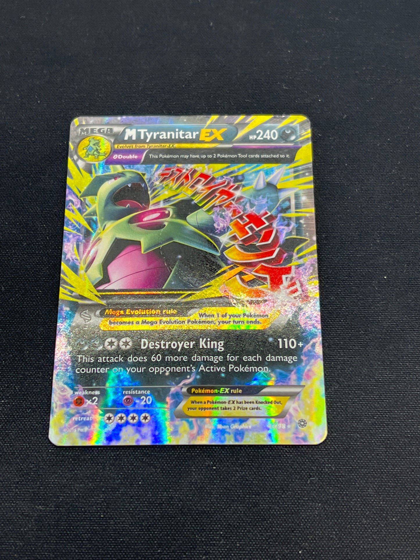 Auction Lot 137: Pokemon Cards M Tyranitar EX Ancient Origins Condition Vary