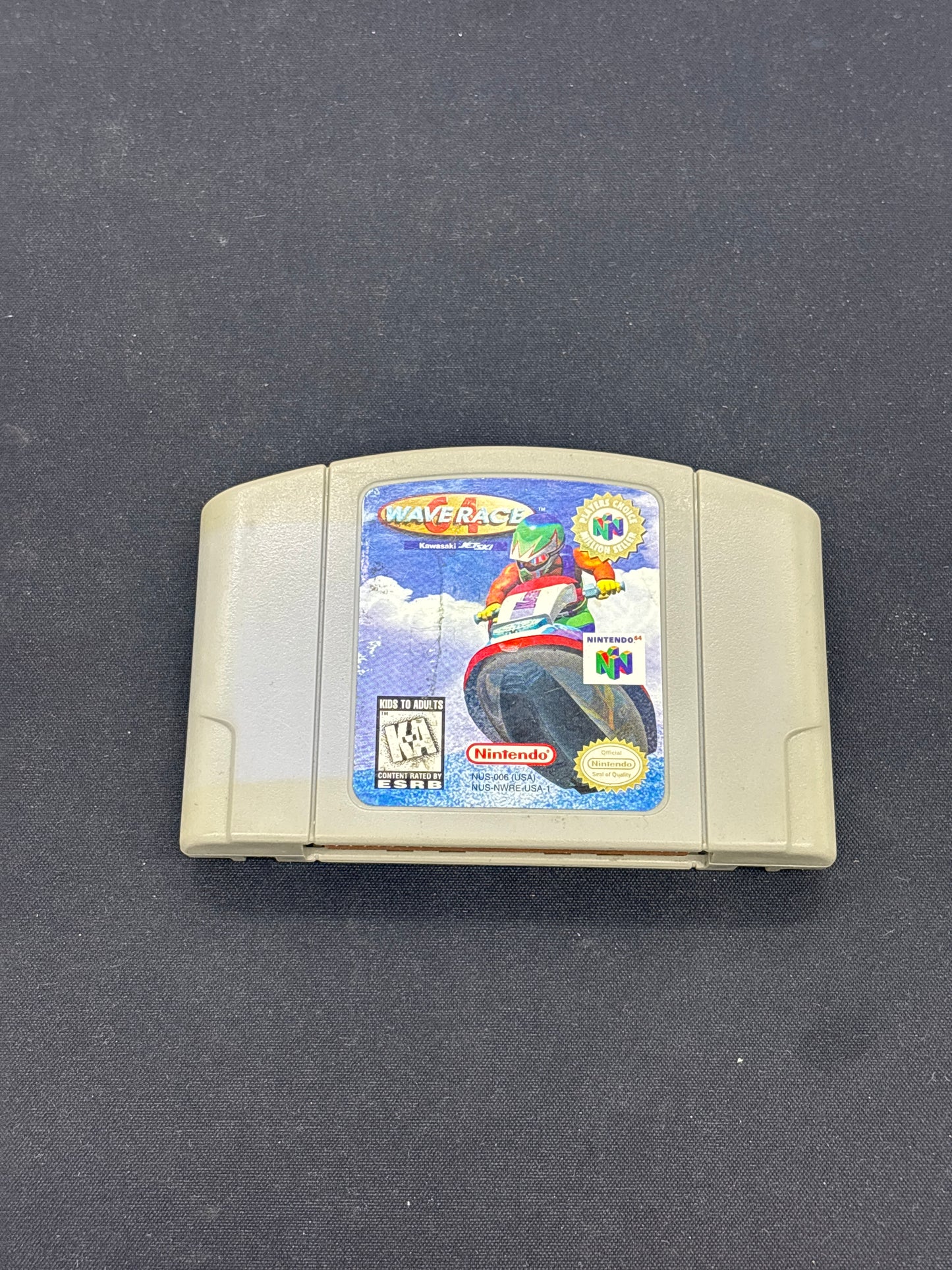 Auction Lot 184: N64 Video Game WaveRace